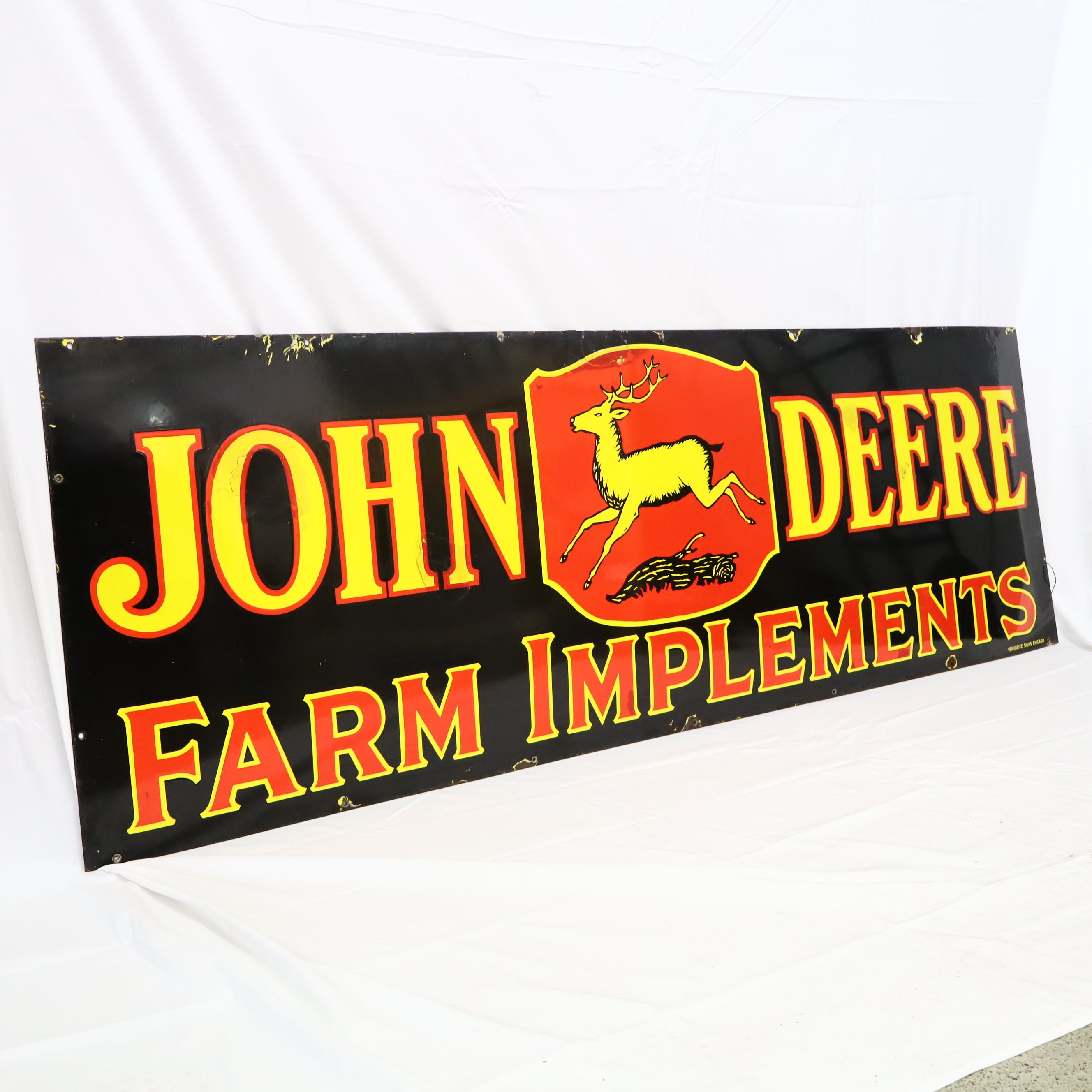 John Deere Enamel Sign, Collector Auctions