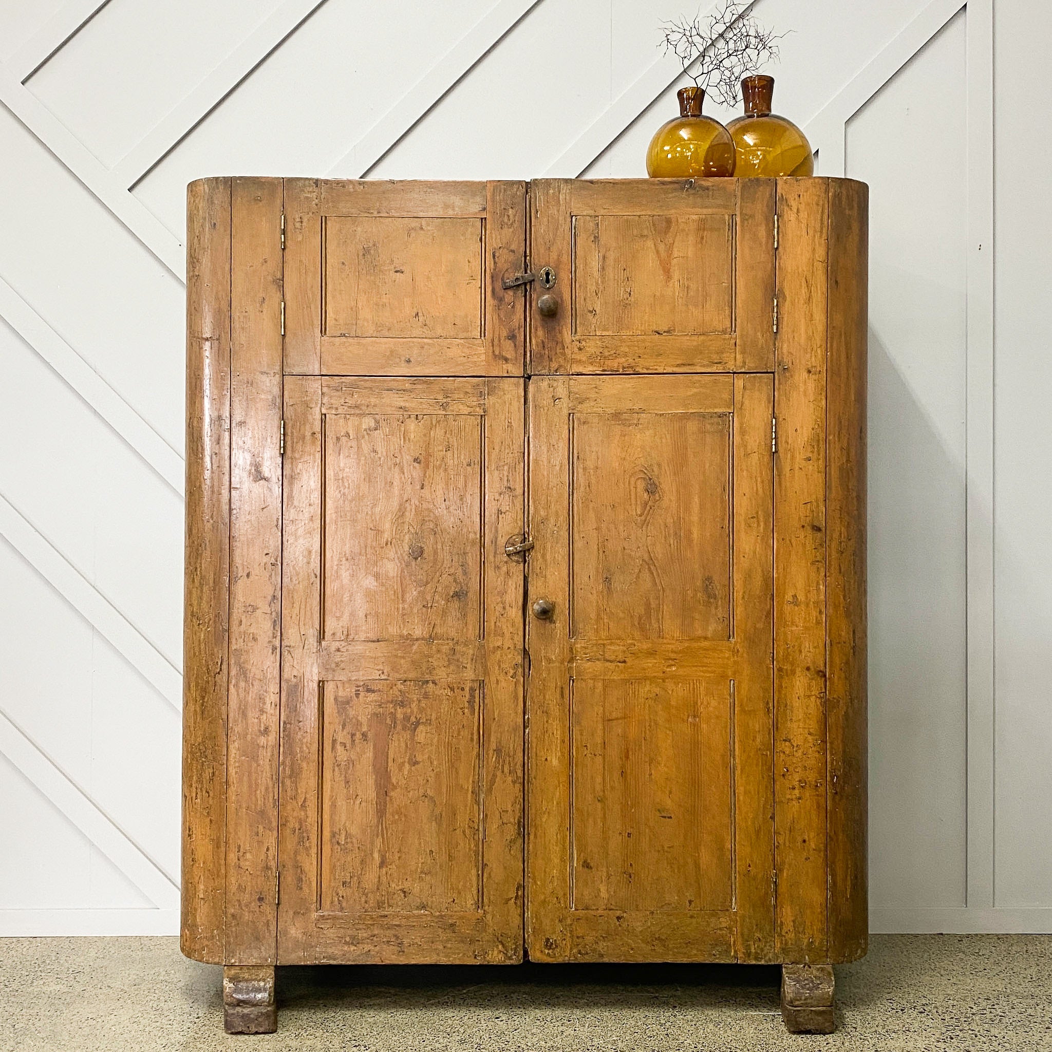 19th Century English Huffer Cupboard