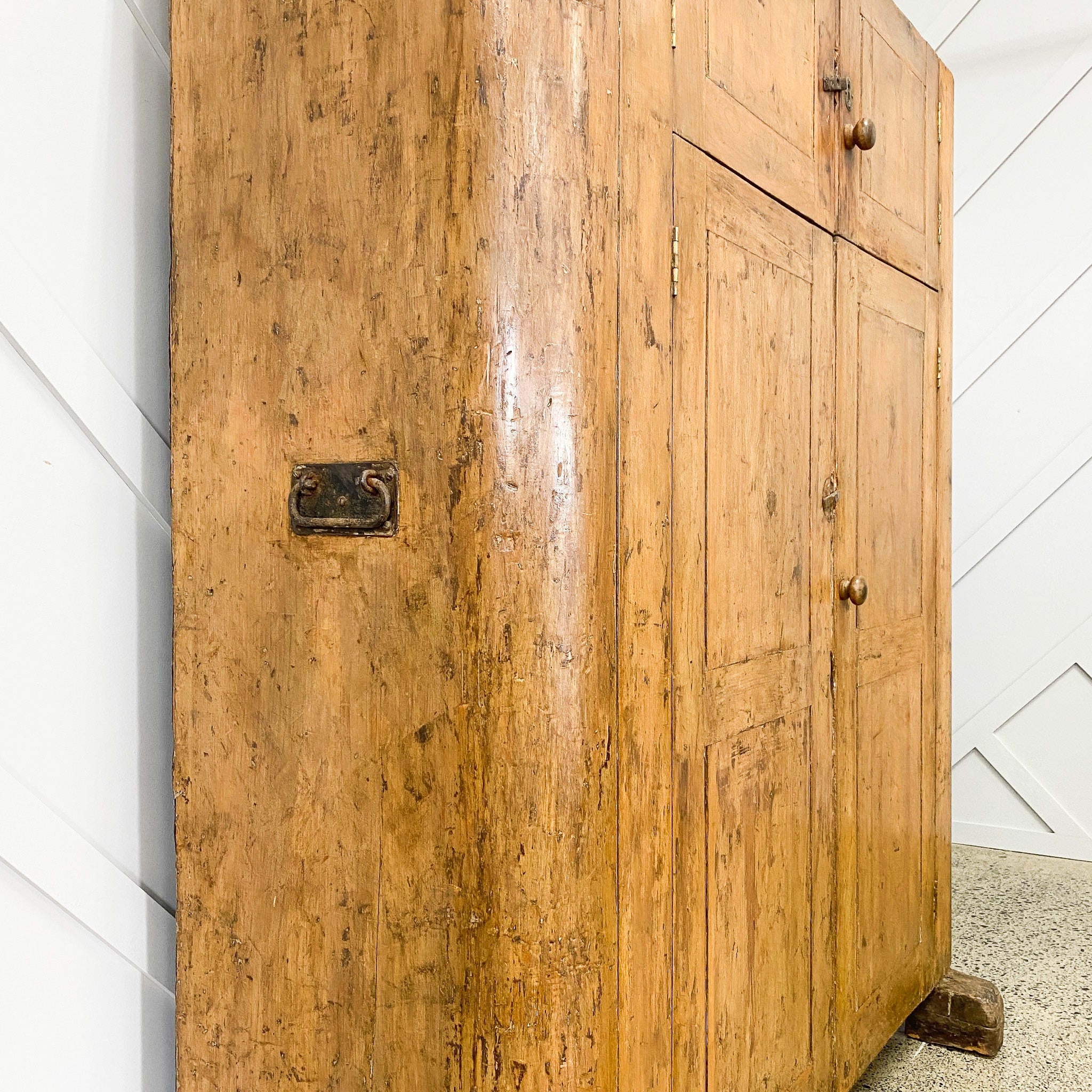 19th Century English Huffer Cupboard