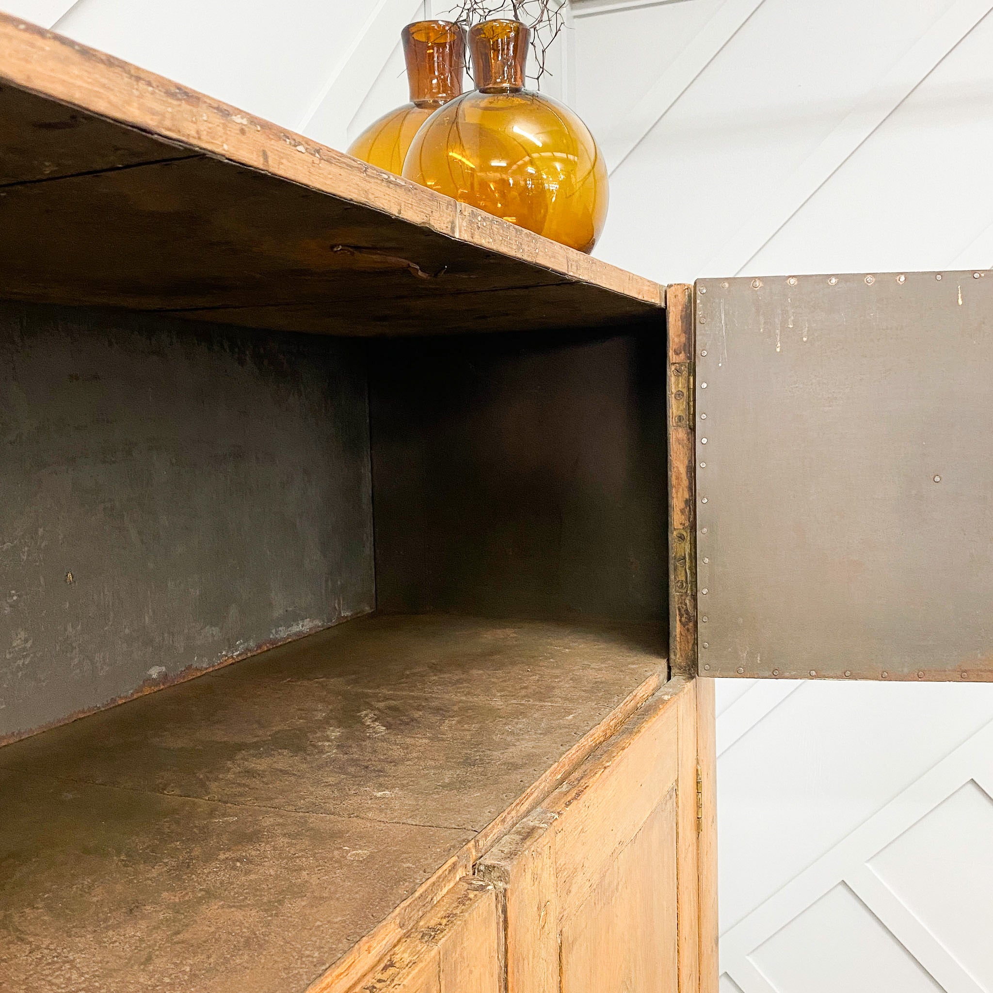 19th Century English Huffer Cupboard