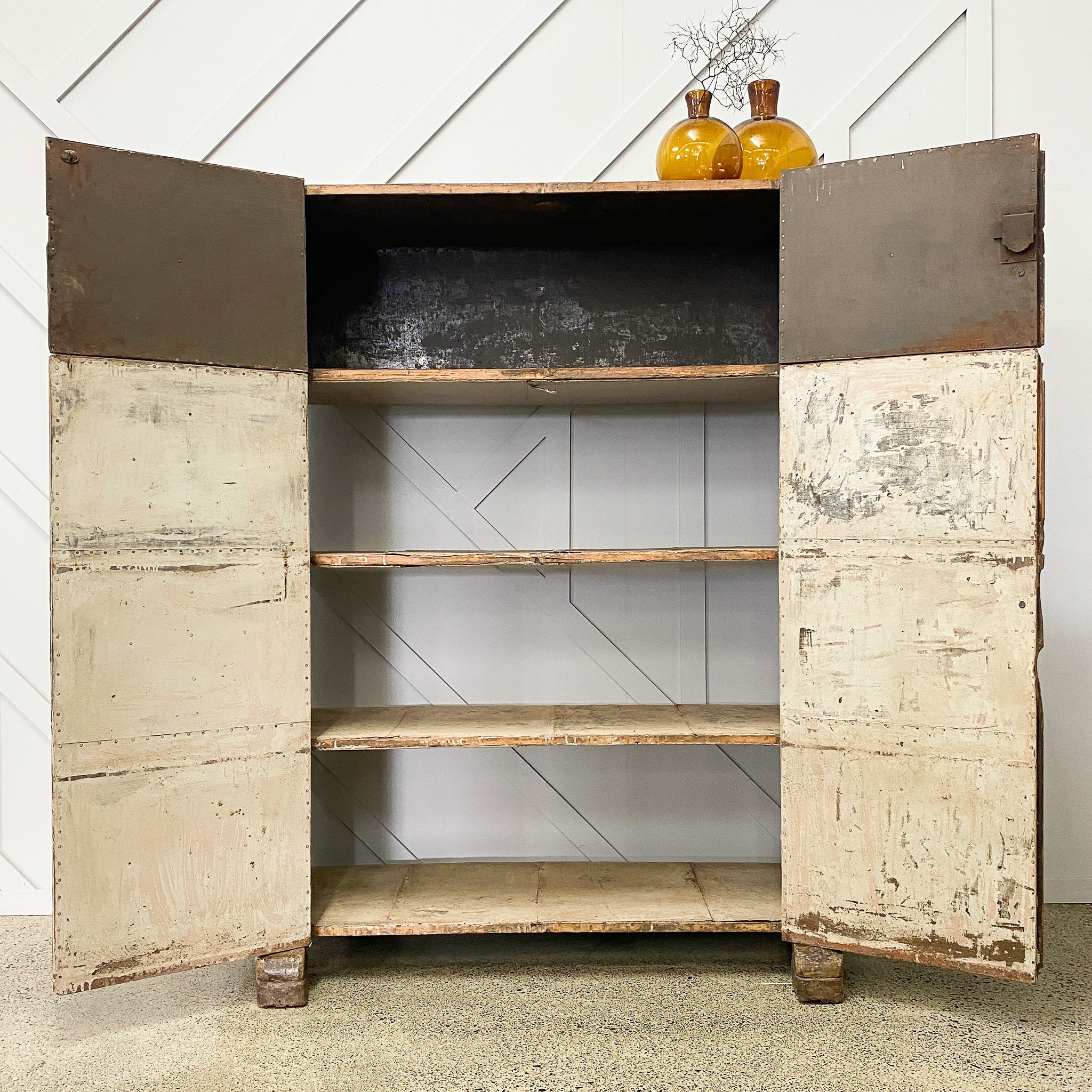 19th Century English Huffer Cupboard