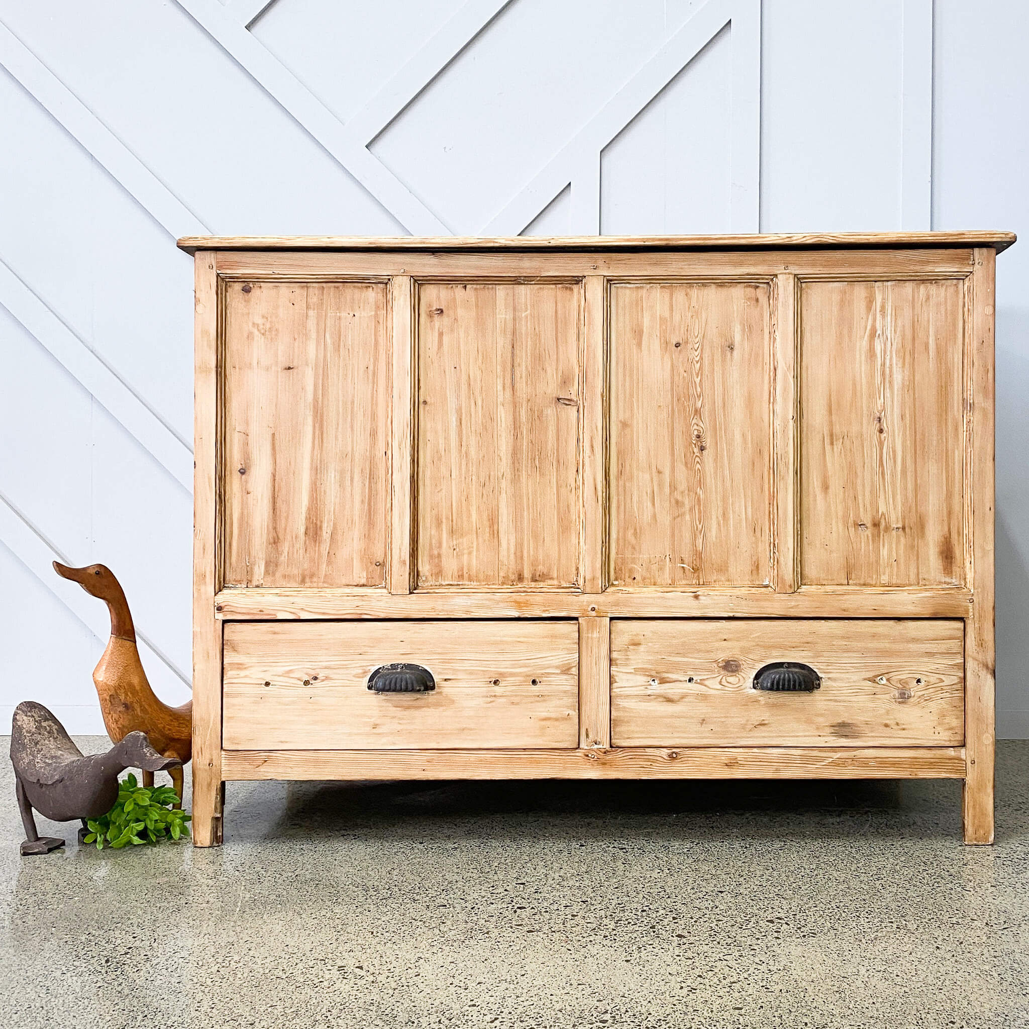 A Vintage Blanket Box