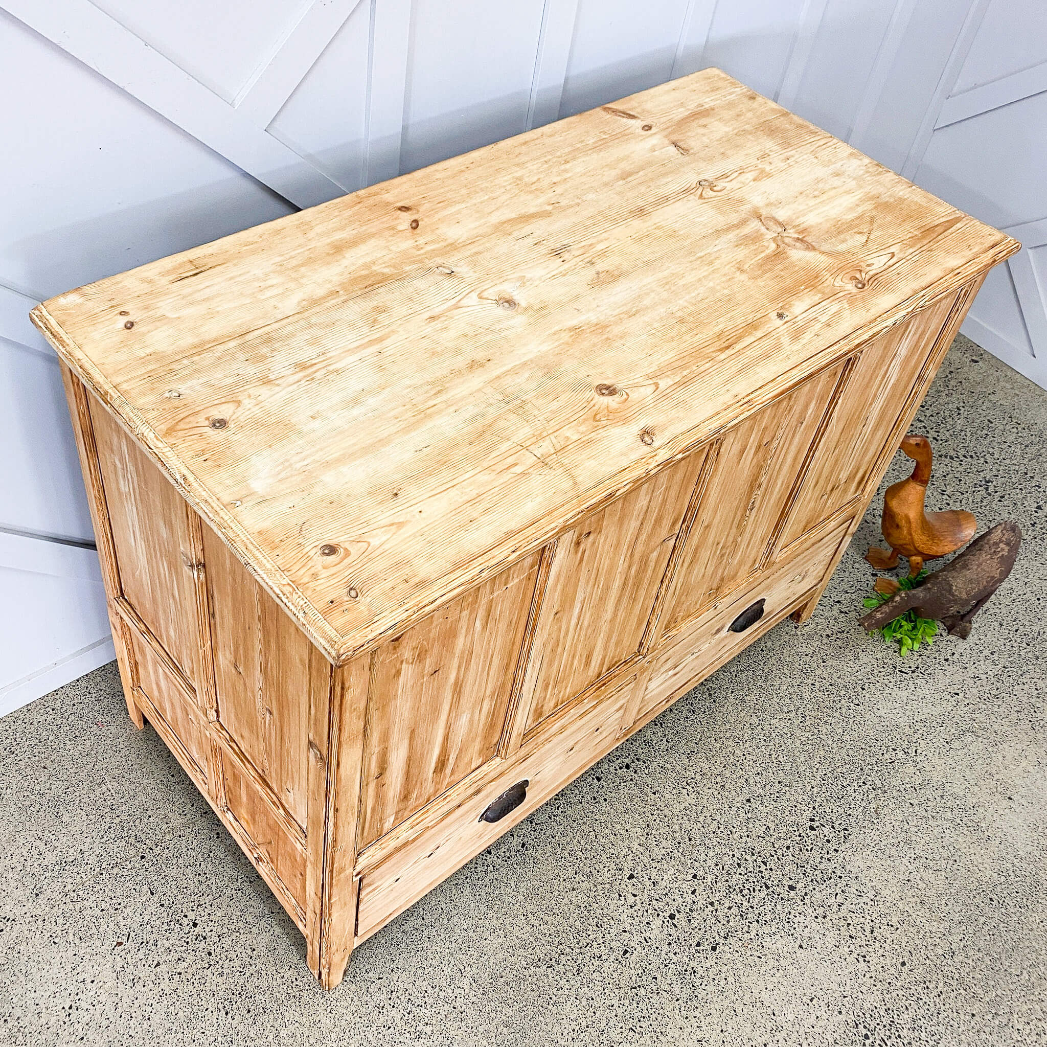 A Vintage Blanket Box