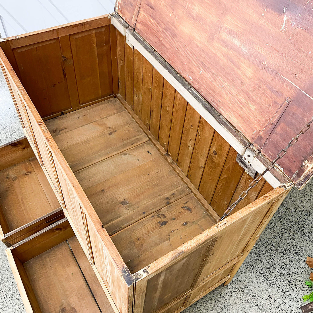 A Vintage Blanket Box