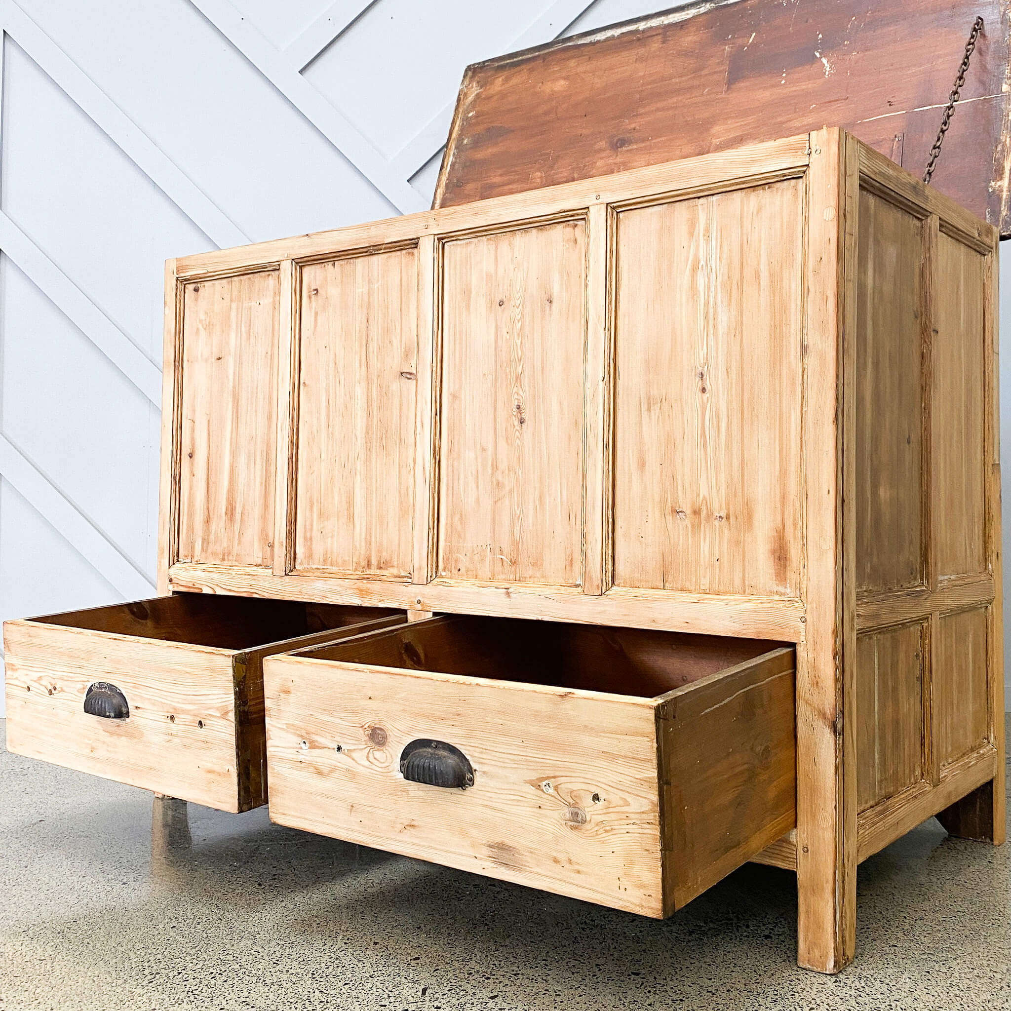 A Vintage Blanket Box