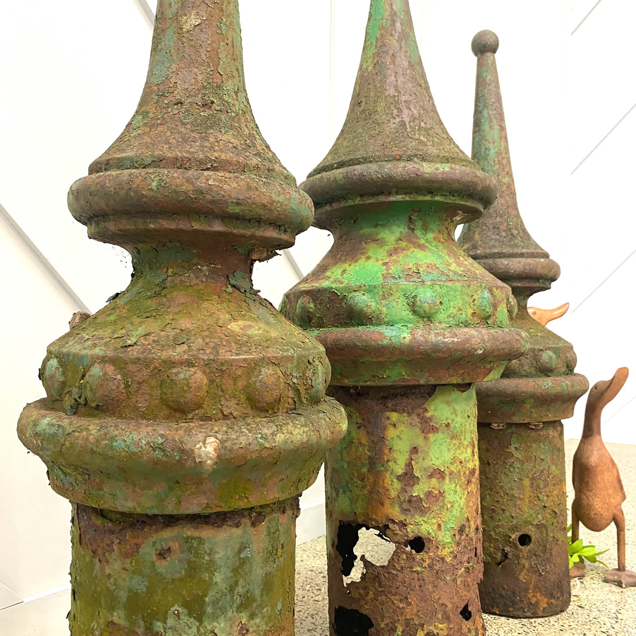 Antique NZR Auckland Tramline Powerline Toppers