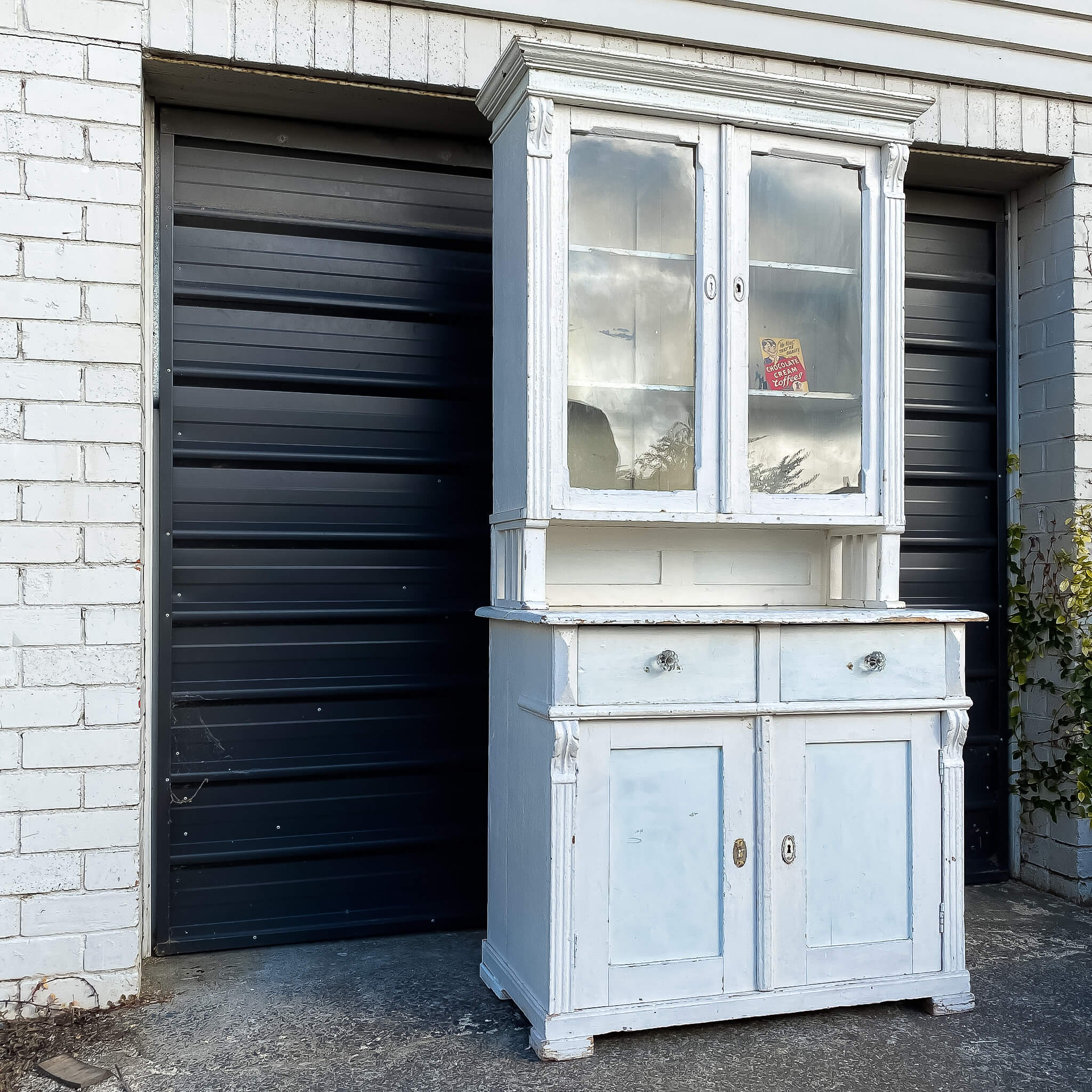 Antique Kitchen Hutch