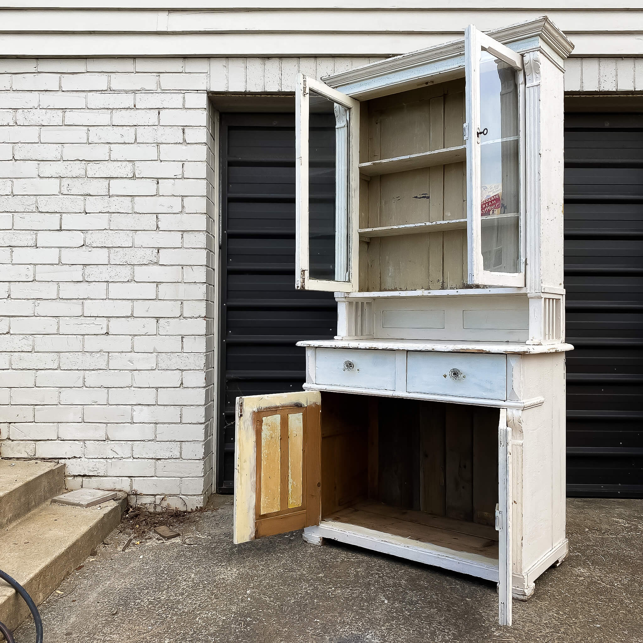 Antique Kitchen Hutch