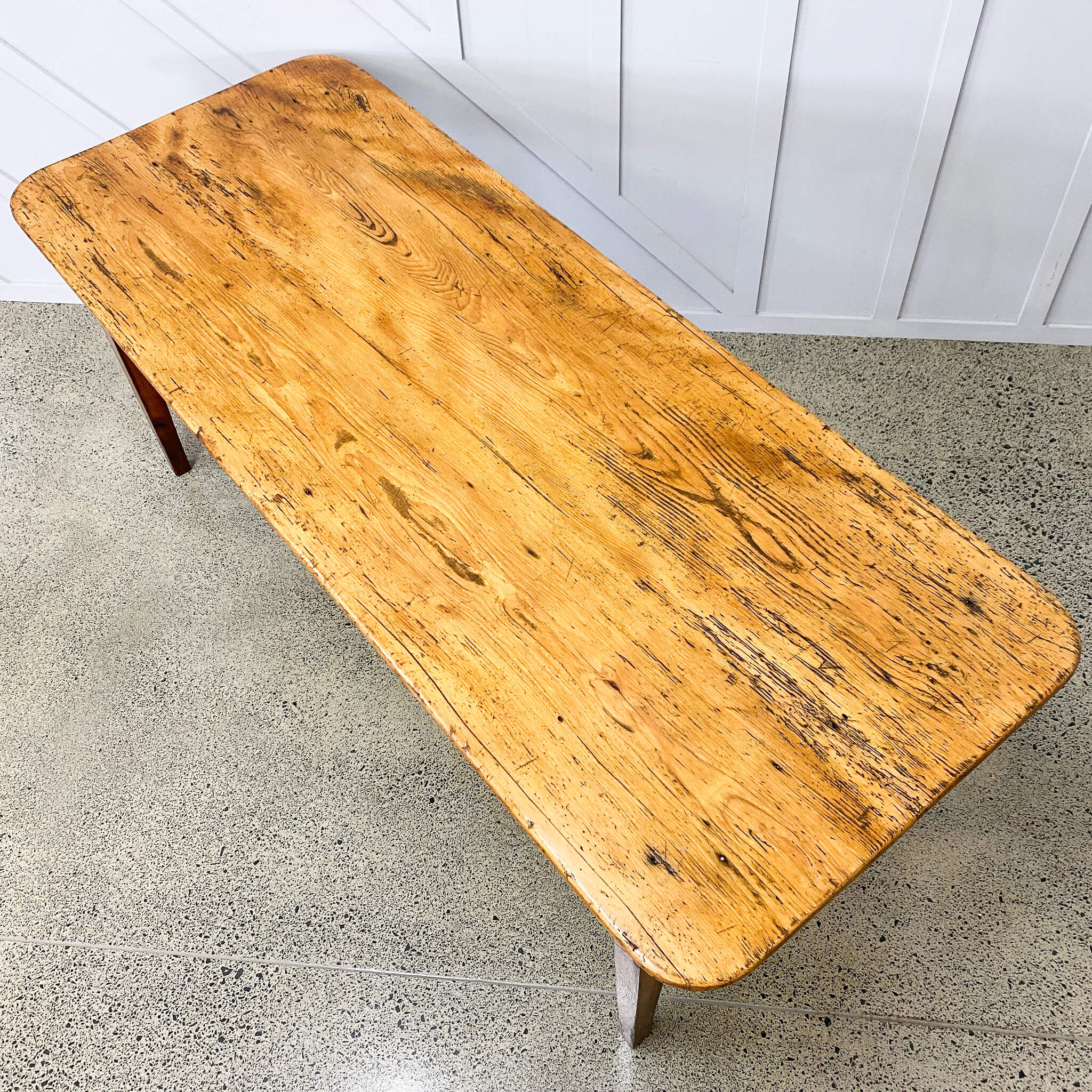 Antique French Chestnut Table