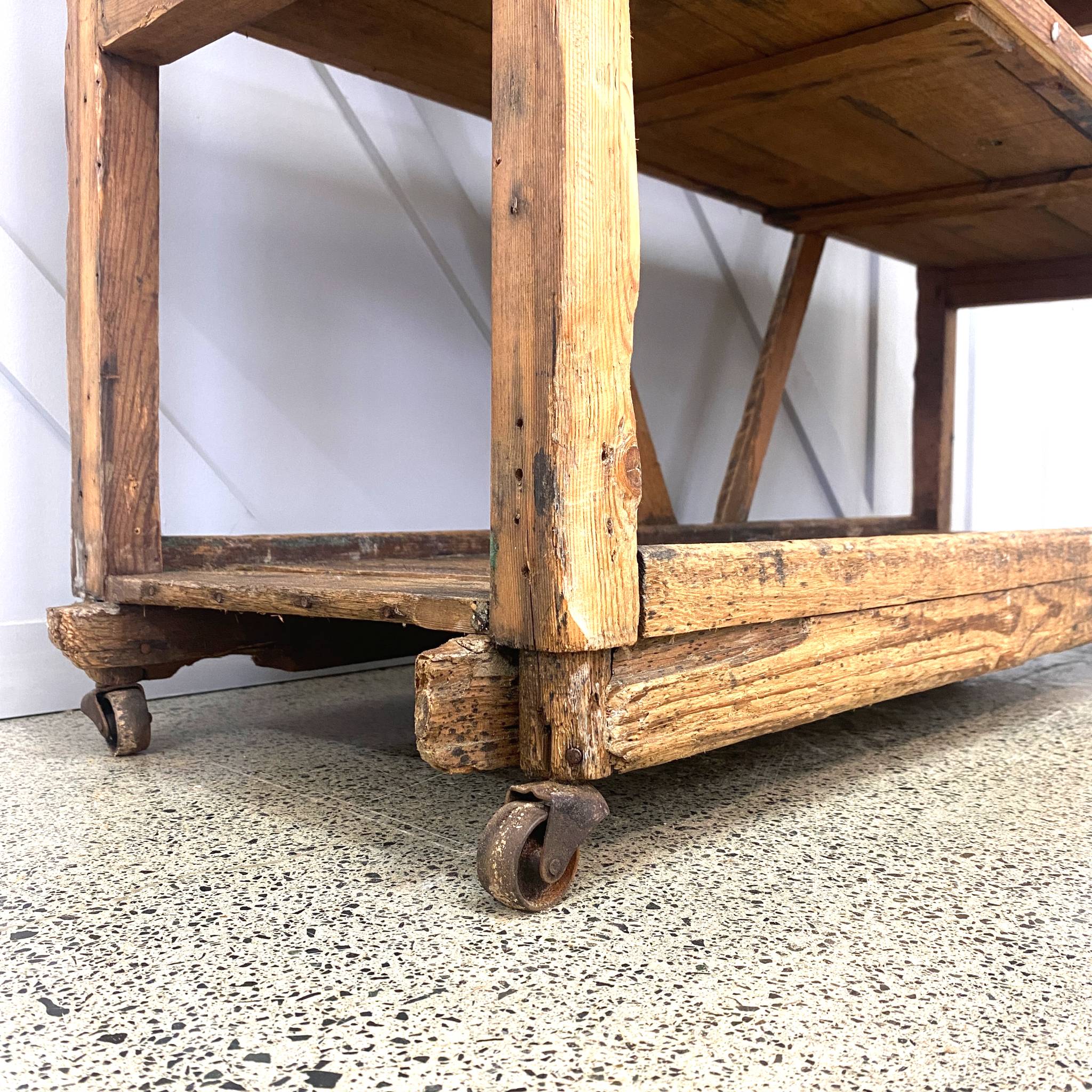 Antique Shoe Factory Shelving