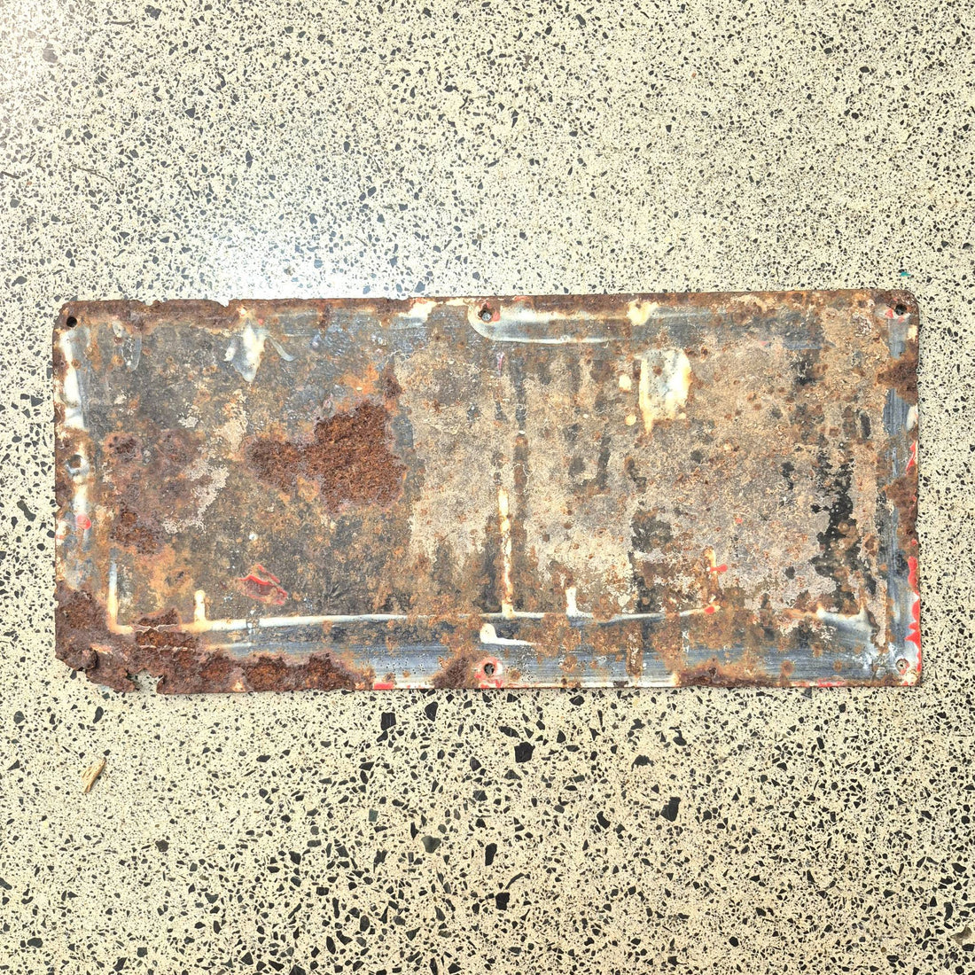 Auckland Star Enamel Sign