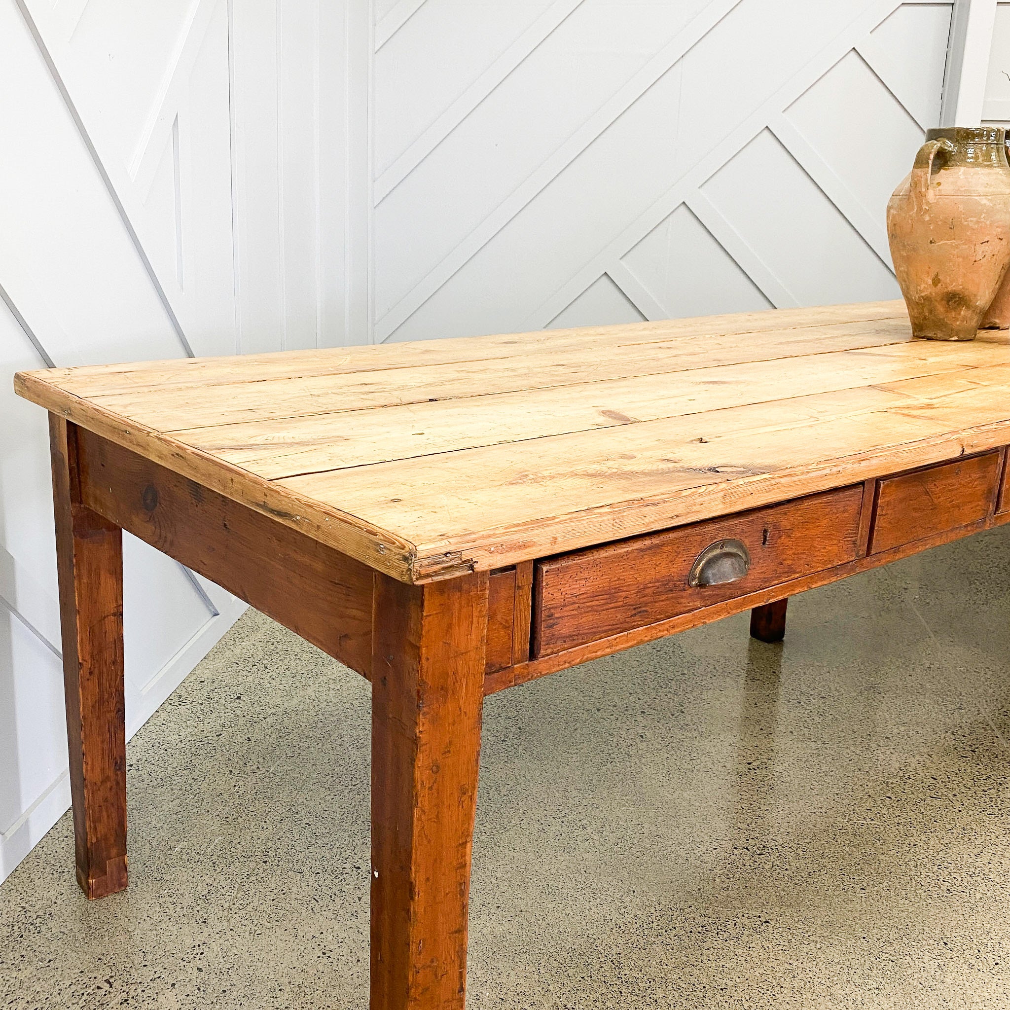 Banquet Style Pine Table