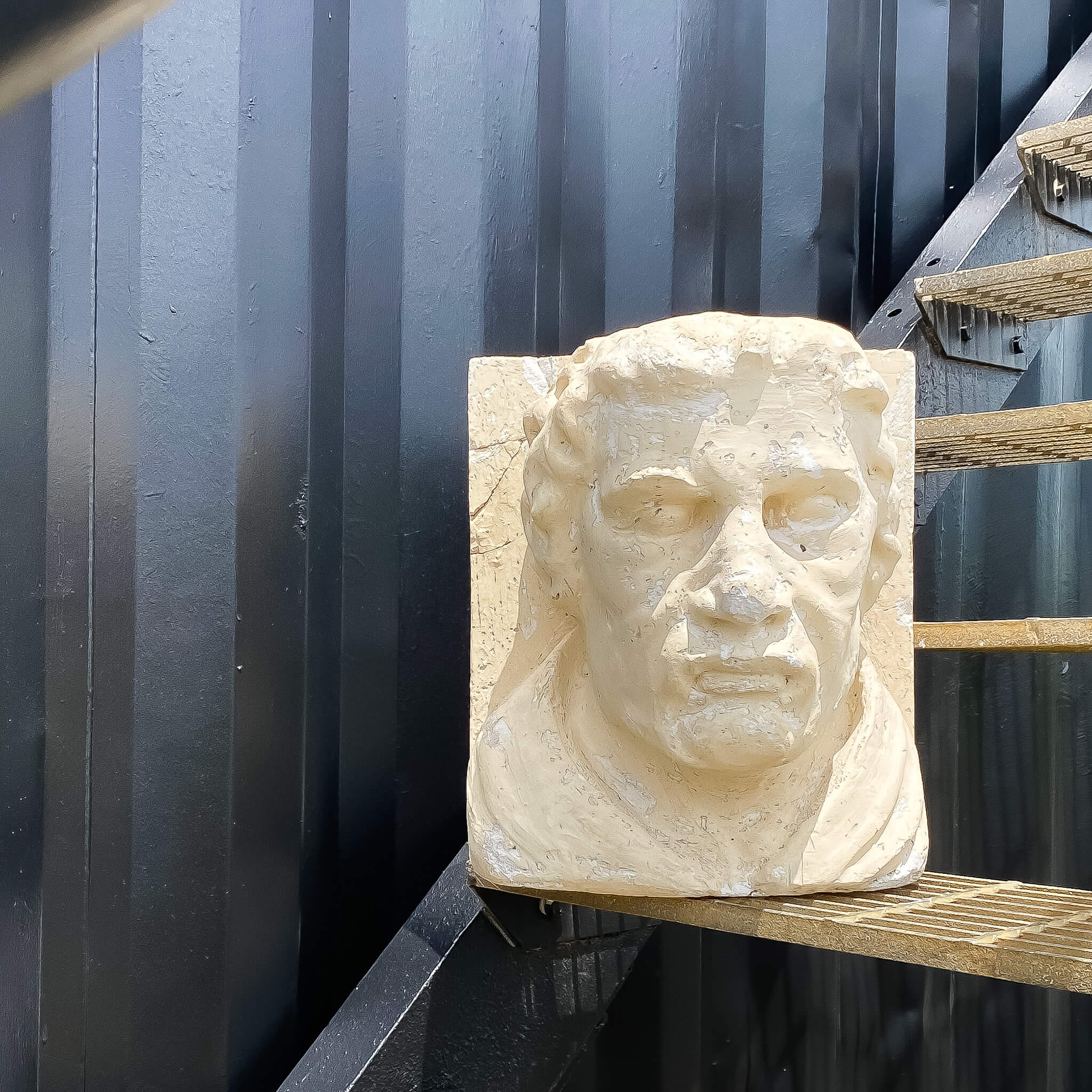 Antique Auckland Courthouse Bust