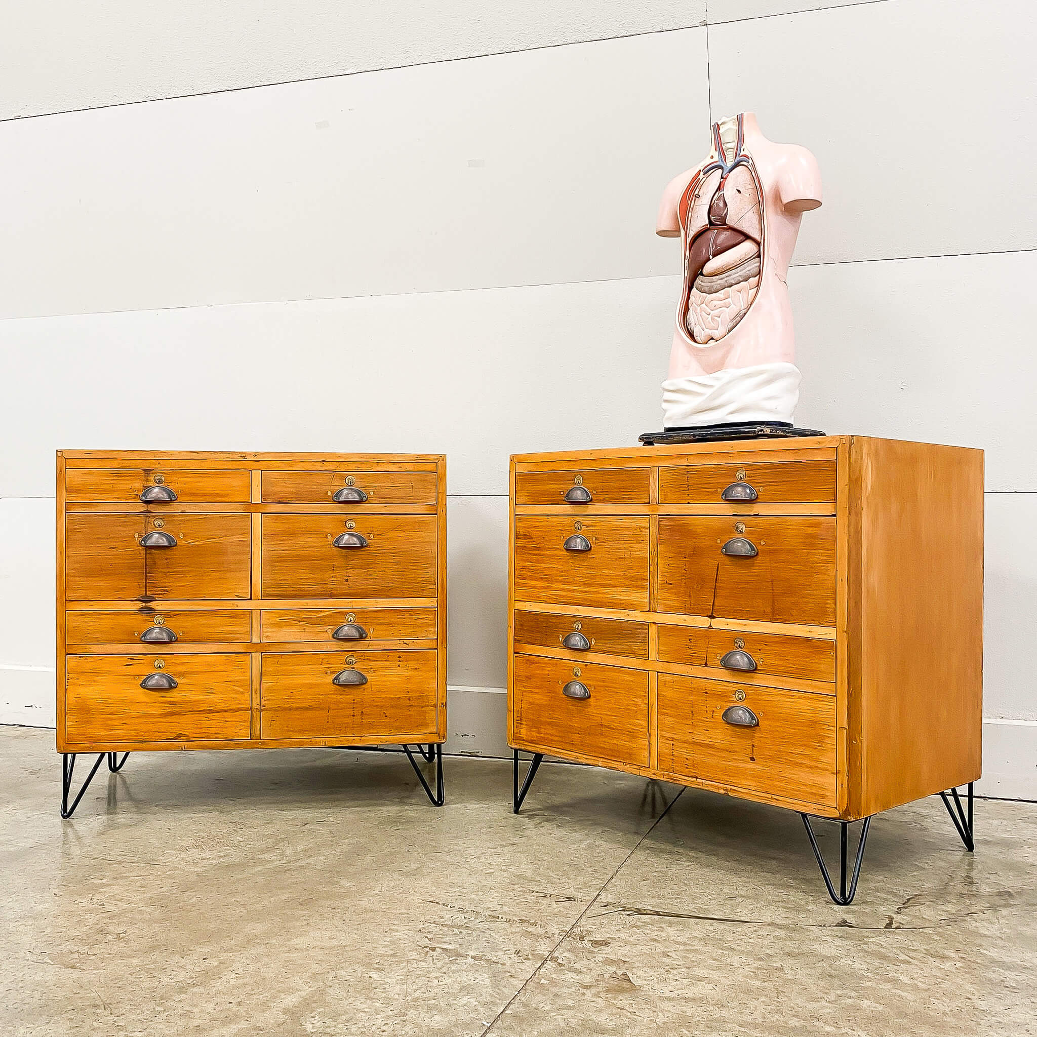 Vintage Industrial Cabinets