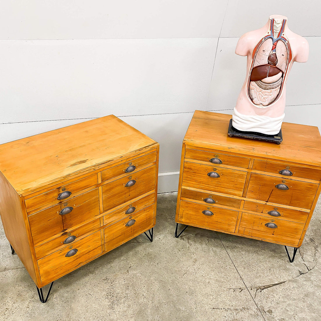 Vintage Industrial Cabinets