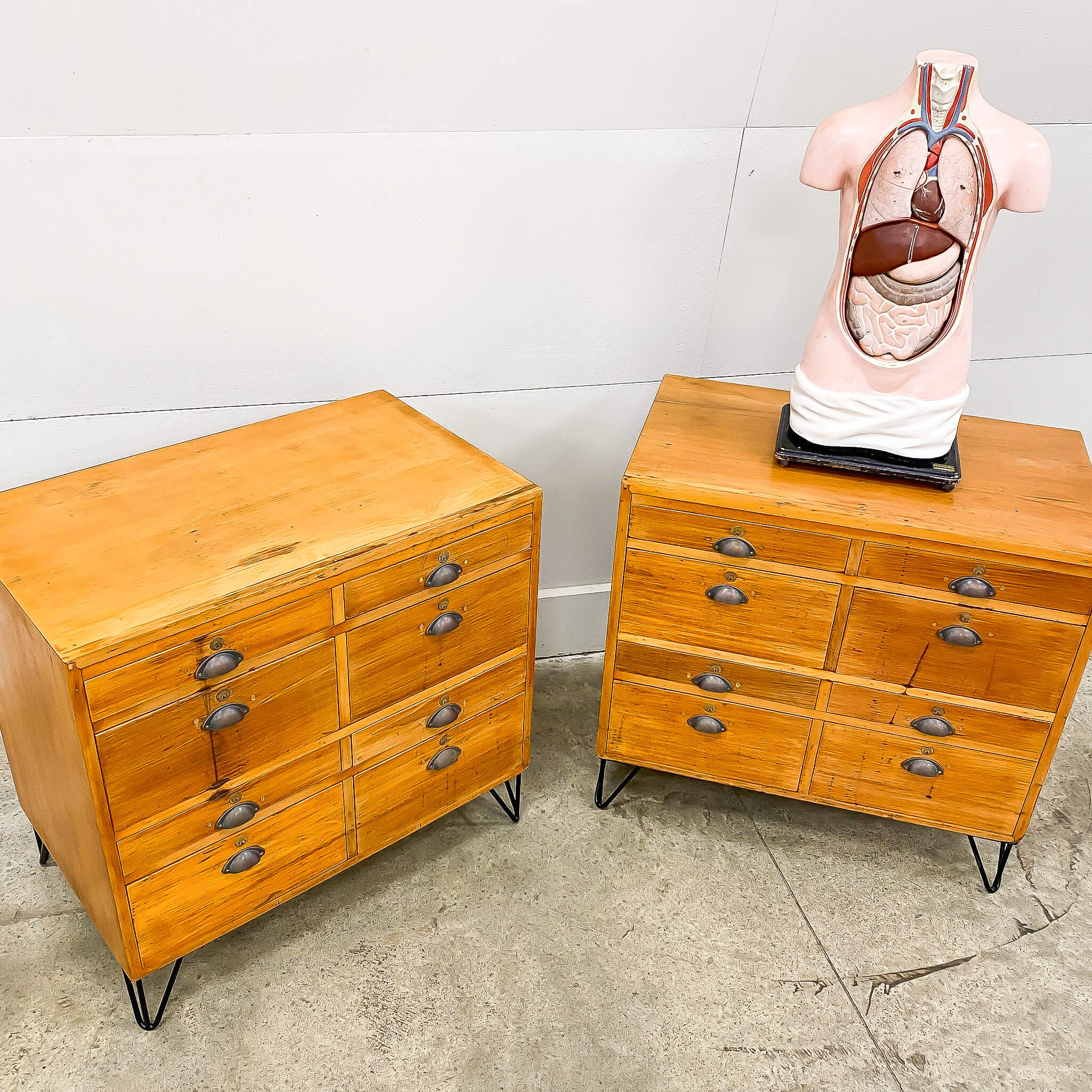 Vintage Industrial Cabinets