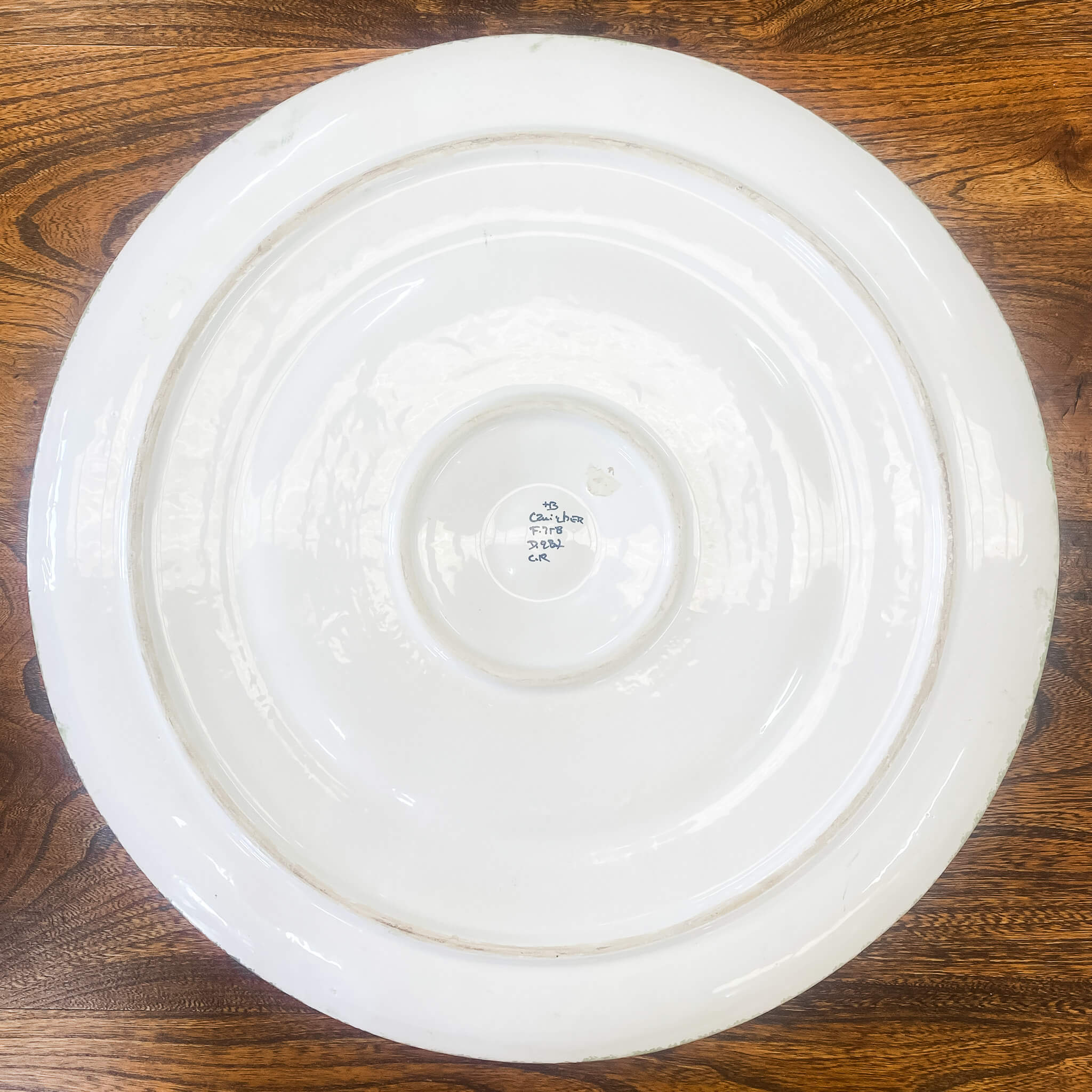 Large French Oyster Plate