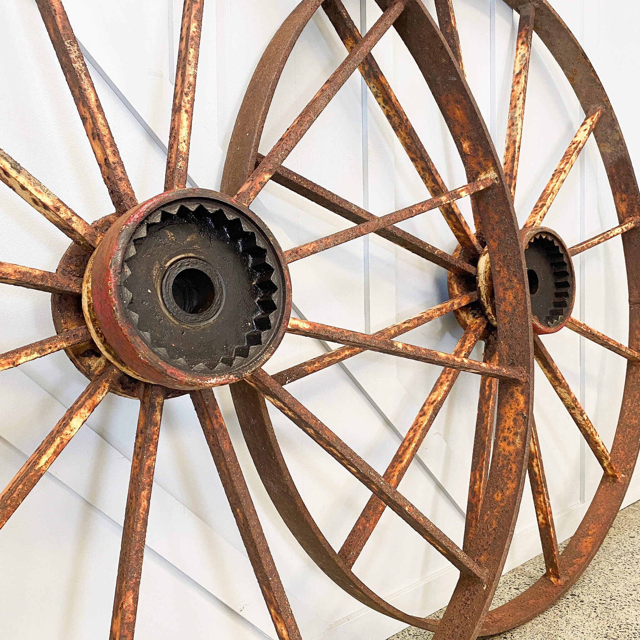 Large Vintage Wheels