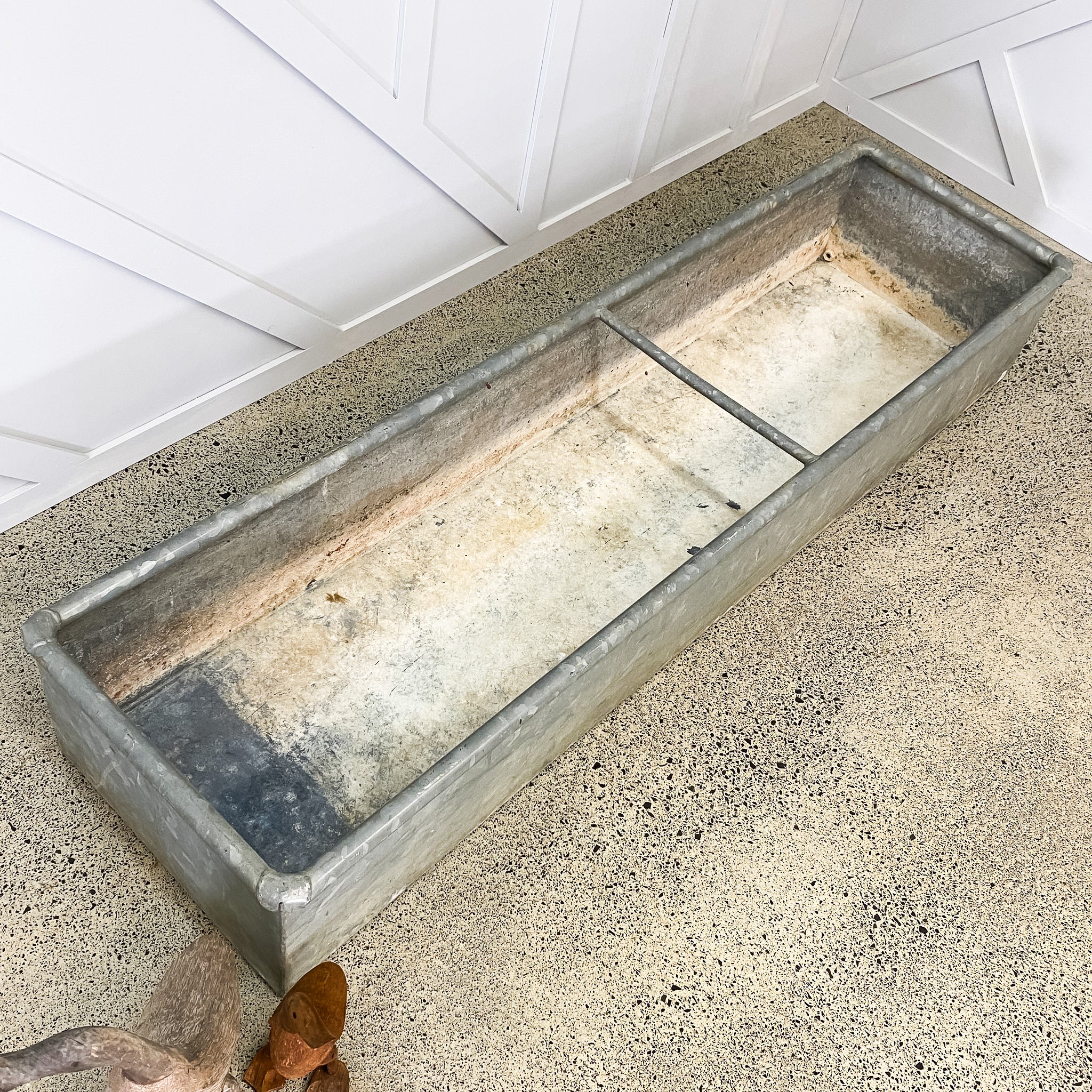 Long Vintage Planter Trough