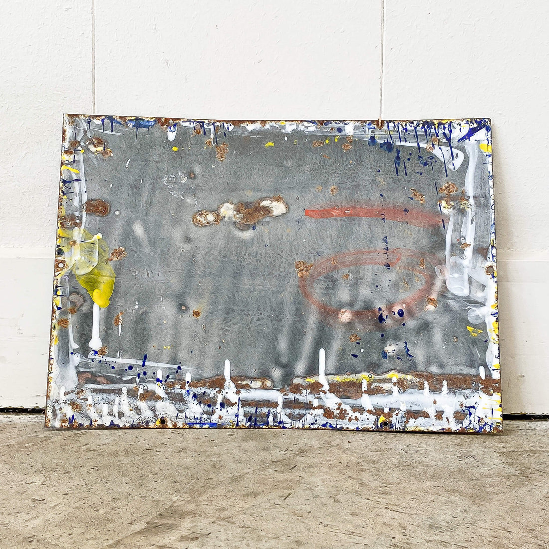 Early Insurance Enamel Sign