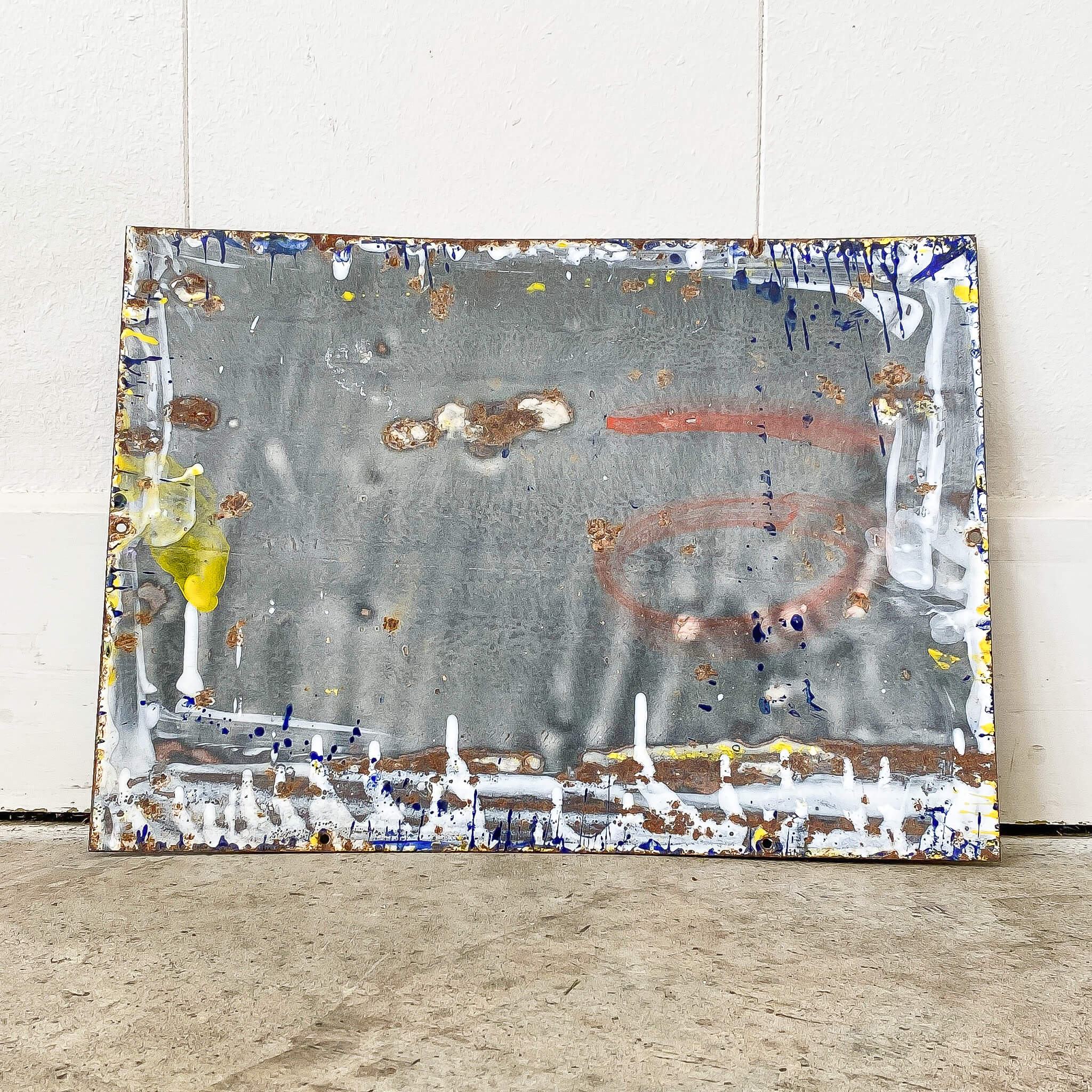 Early Insurance Enamel Sign