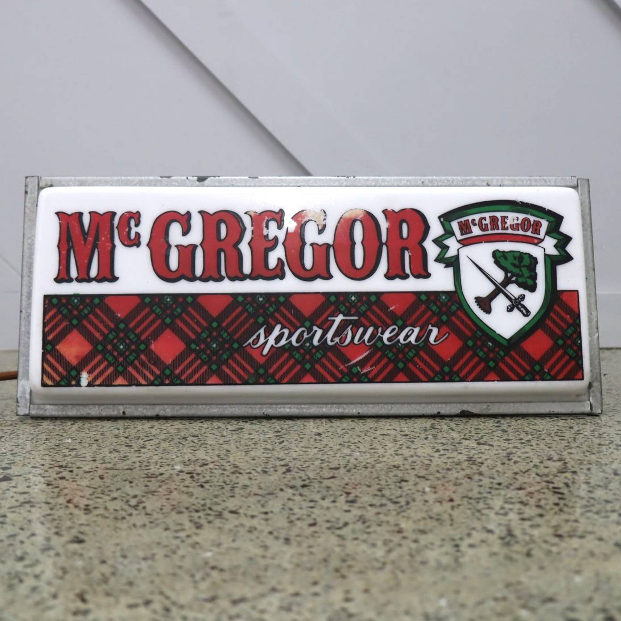 McGregor Sportswear Advertising Lightbox