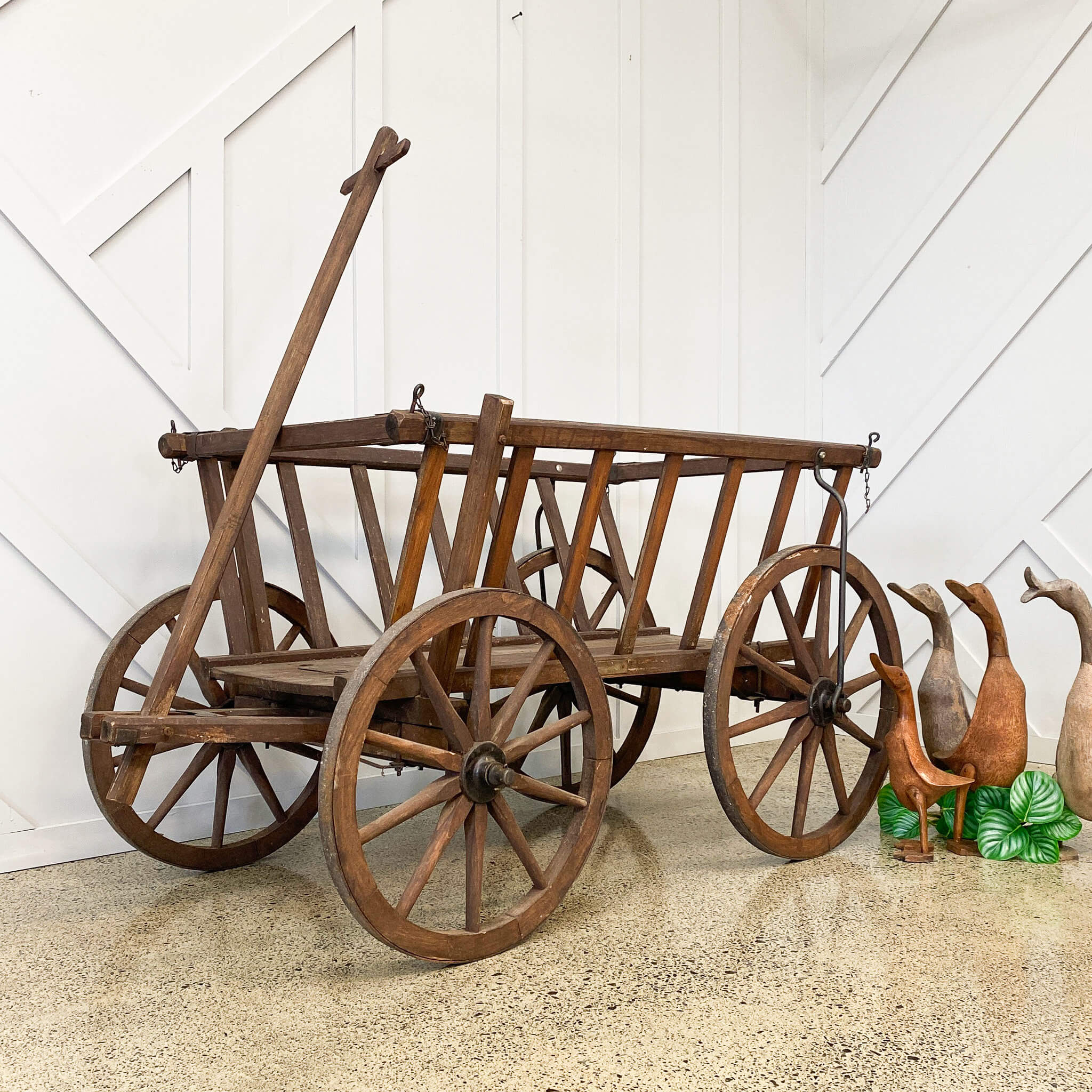 Vintage Belgium Dog Cart