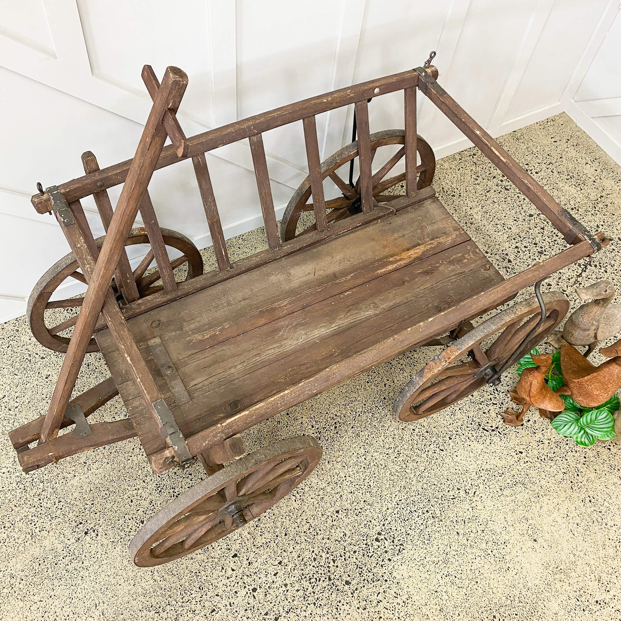 Vintage Belgium Dog Cart
