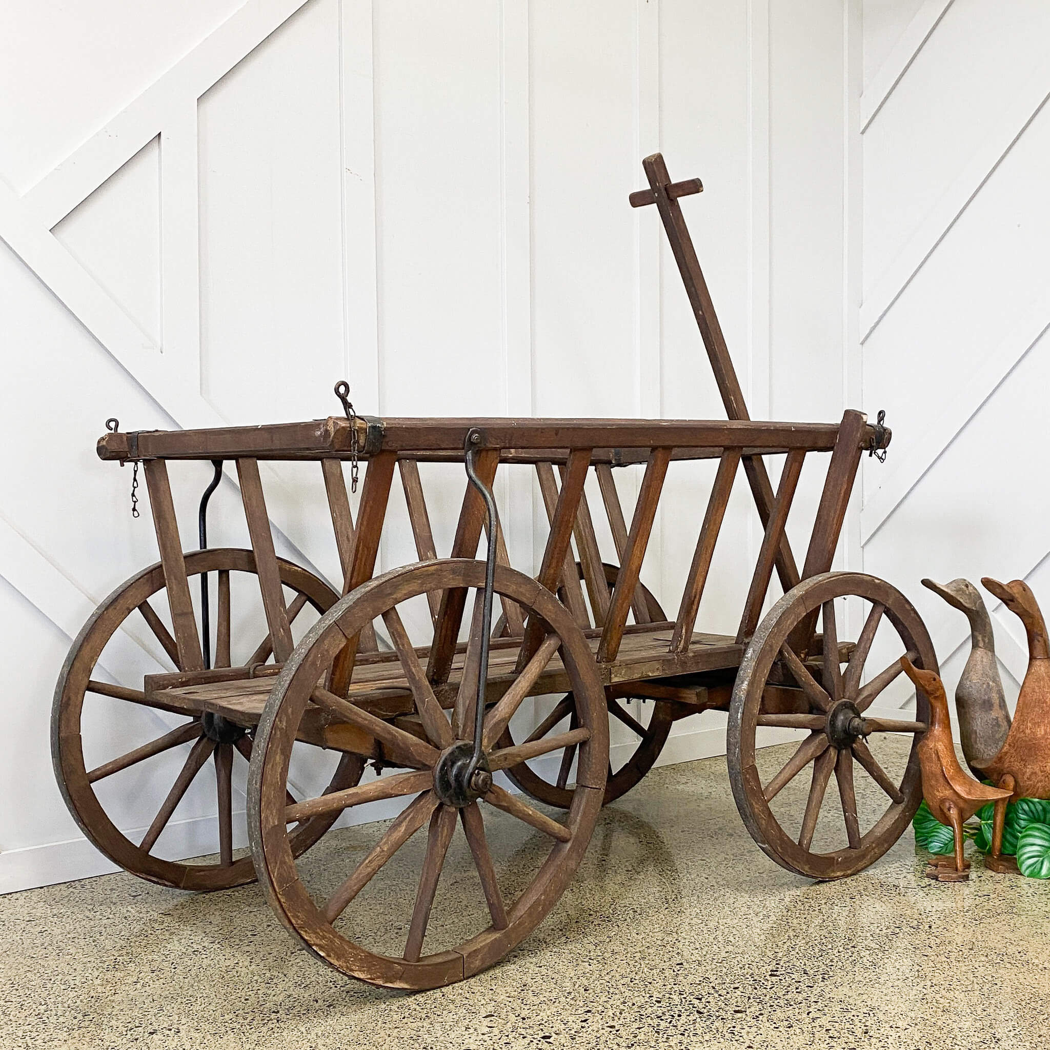 Vintage Belgium Dog Cart