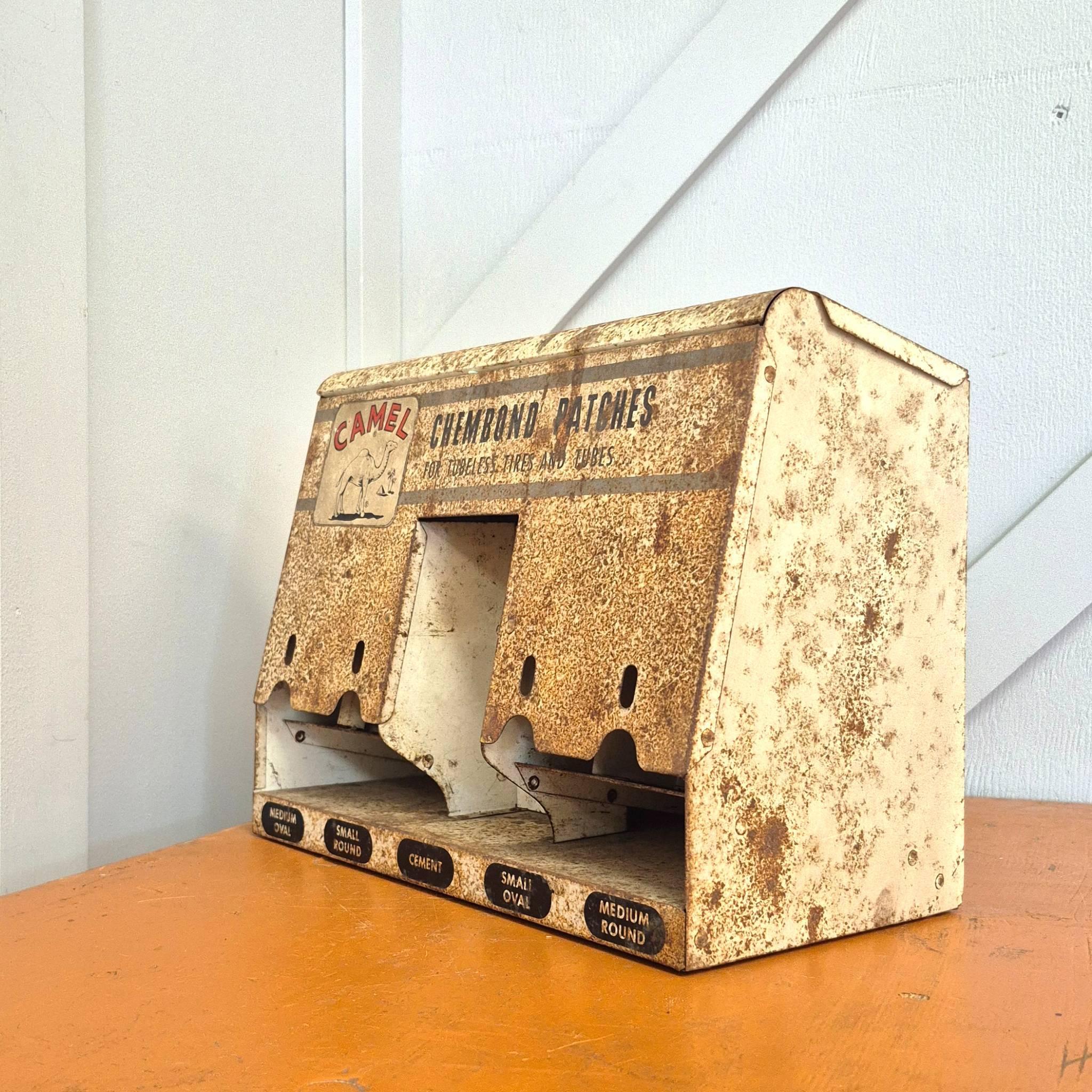 Vintage Camel Patches Advertising Stand