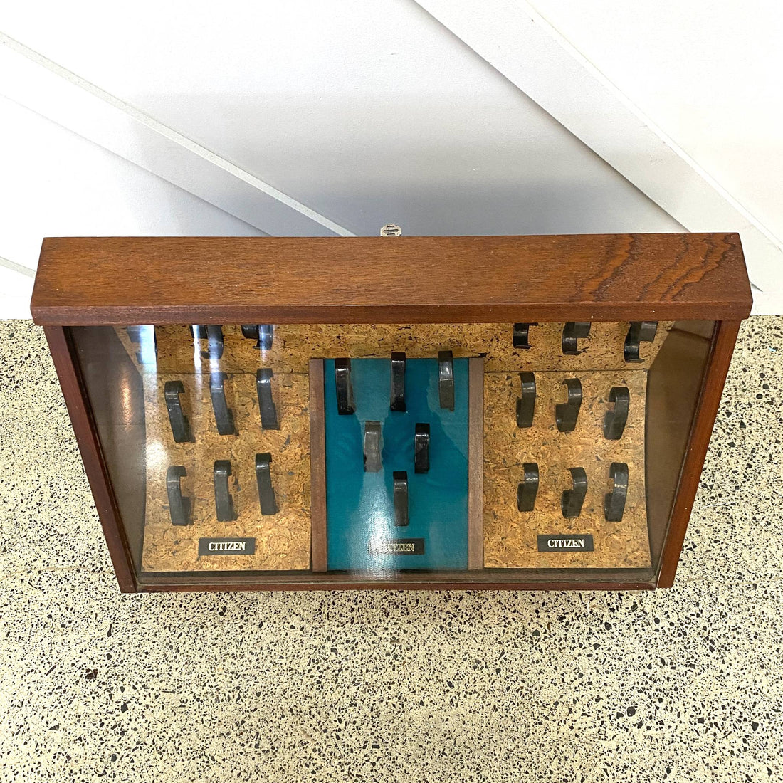Vintage Citizen Watches Display Case