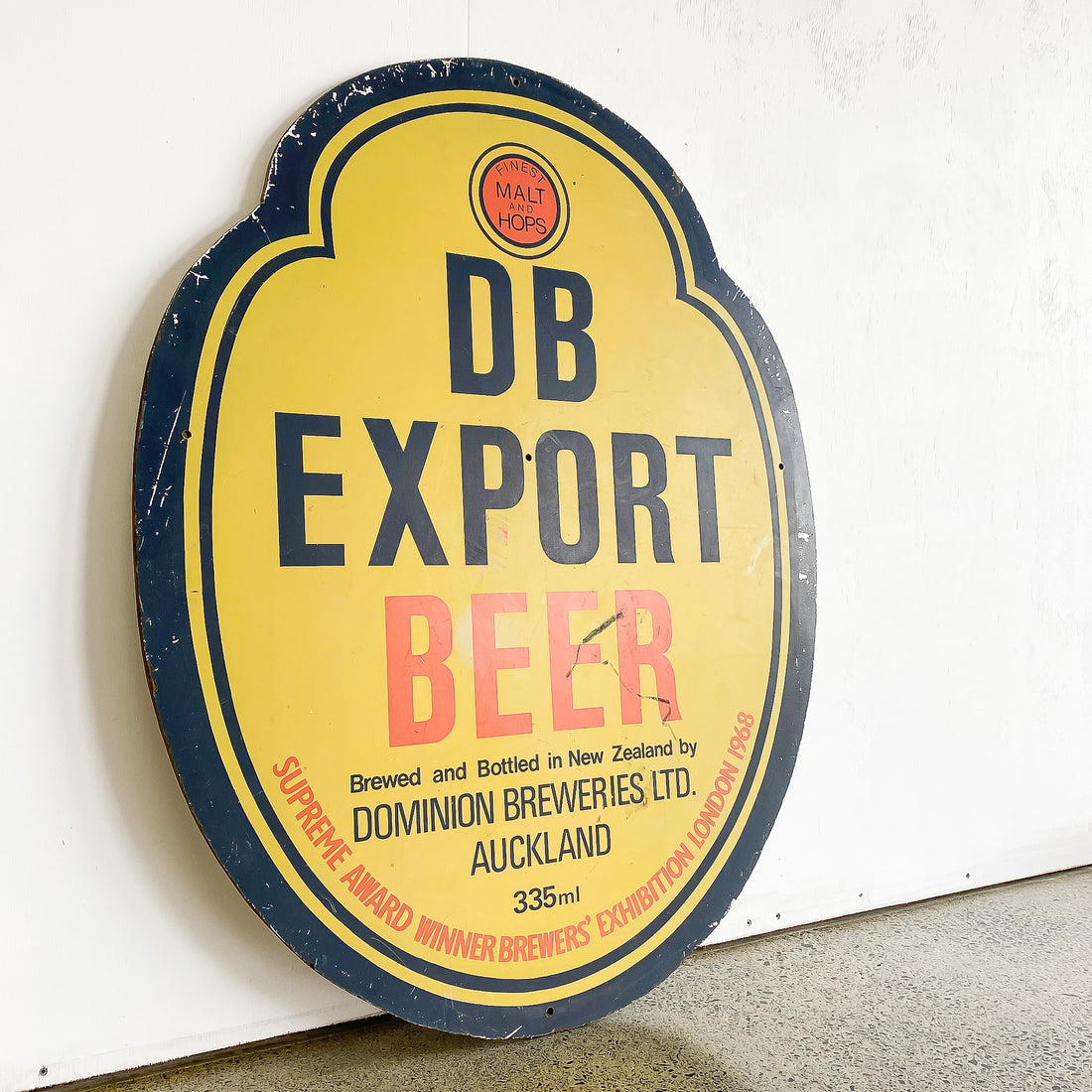 Vintage DB Export Sign