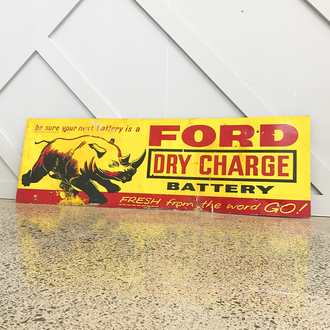 Vintage Ford Tin Sign