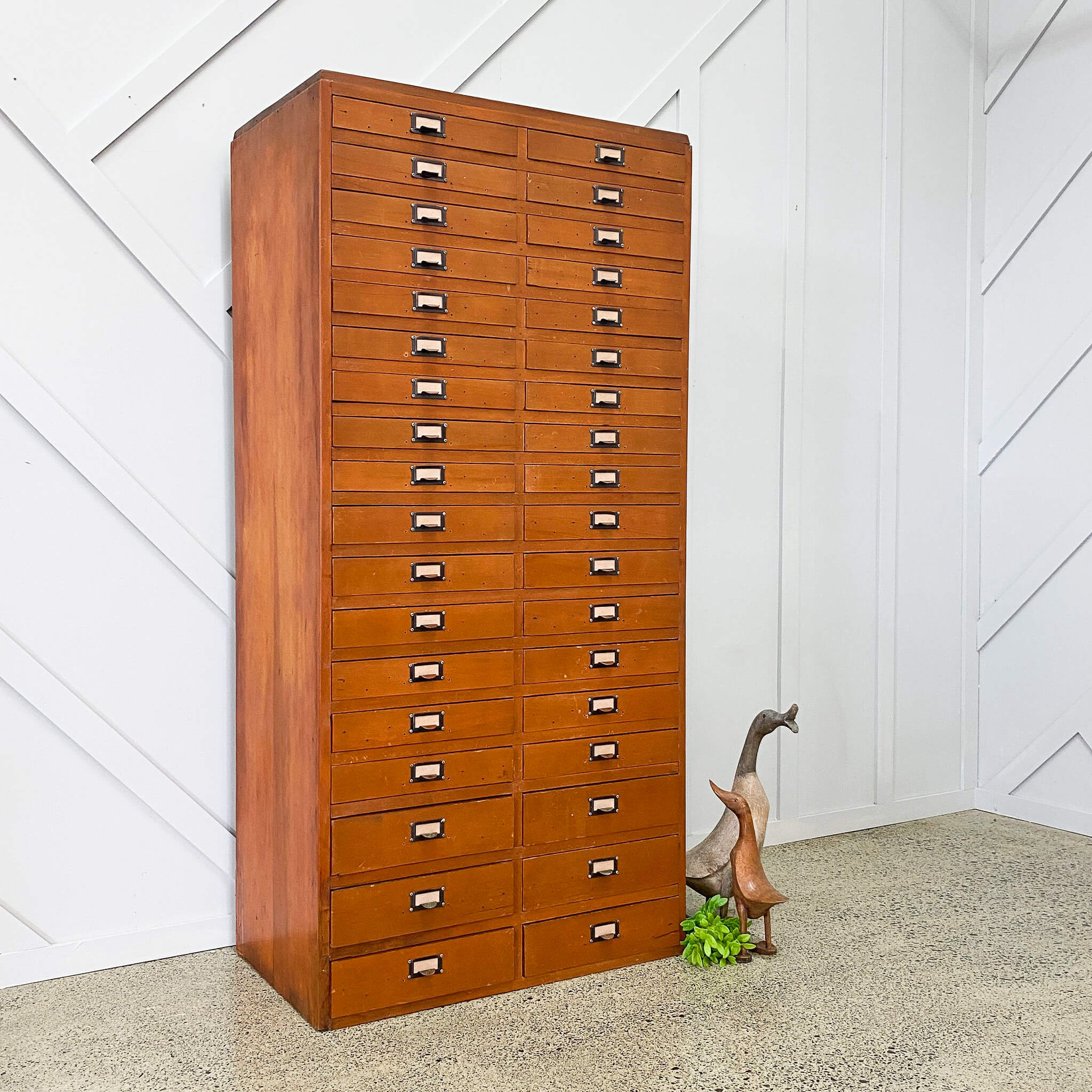 Vintage Rimu Multi Draw Cabinet