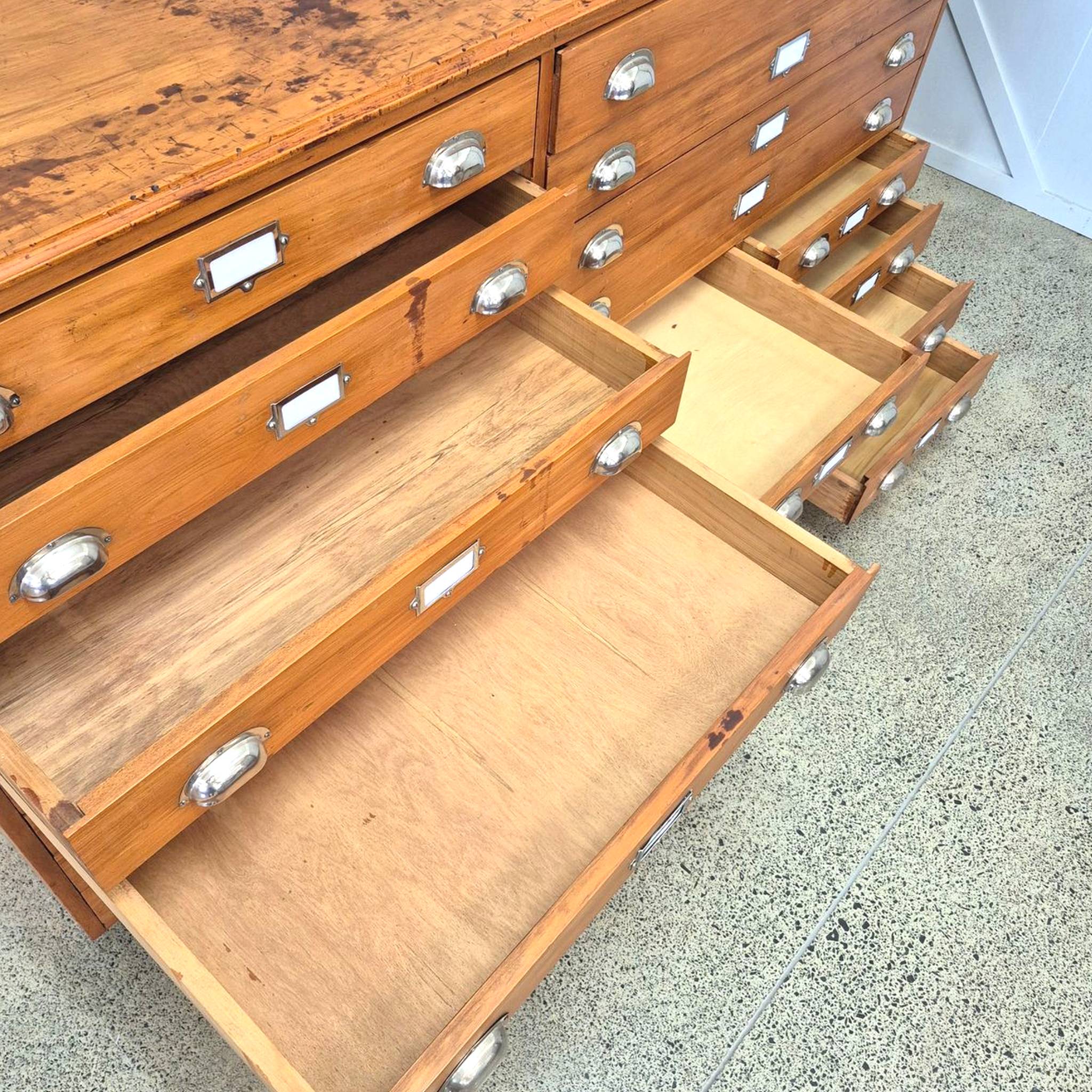 Vintage Rimu Multi Draw Cabinet