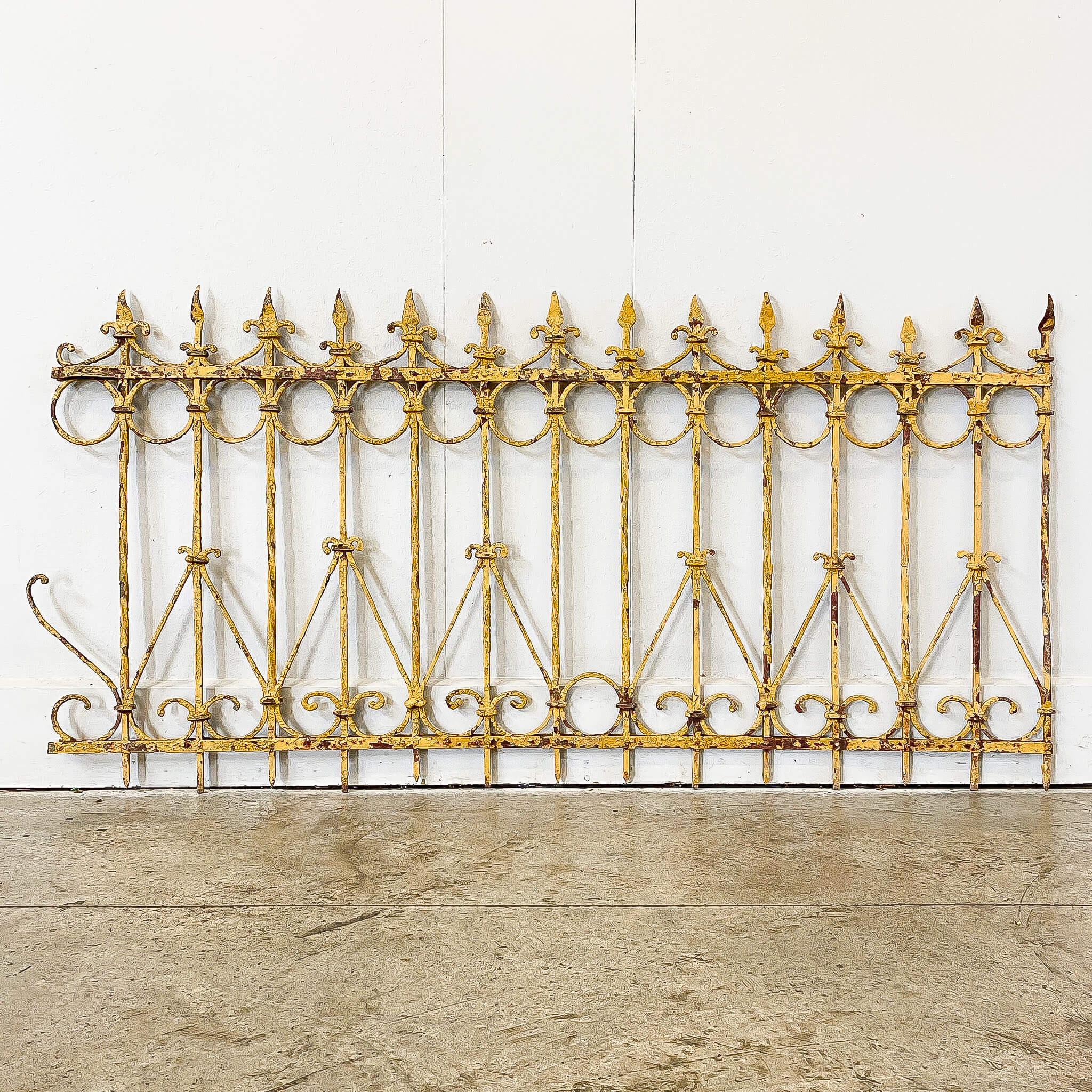 Antique Iron Fencing Panels