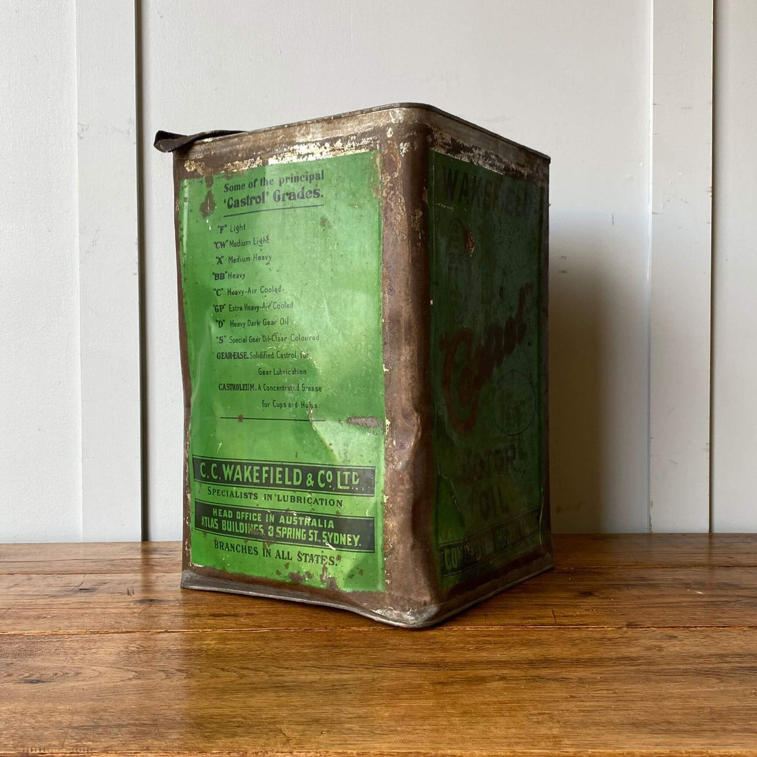 Collectable Castrol Oil Tin