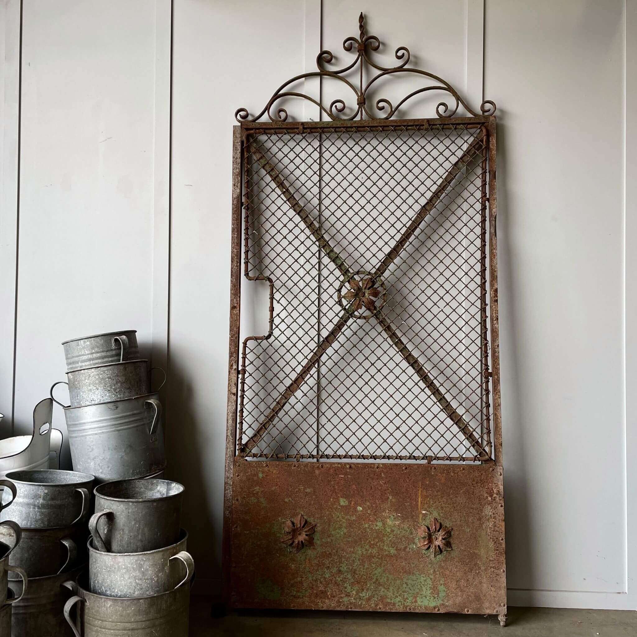 Vintage garden side gate