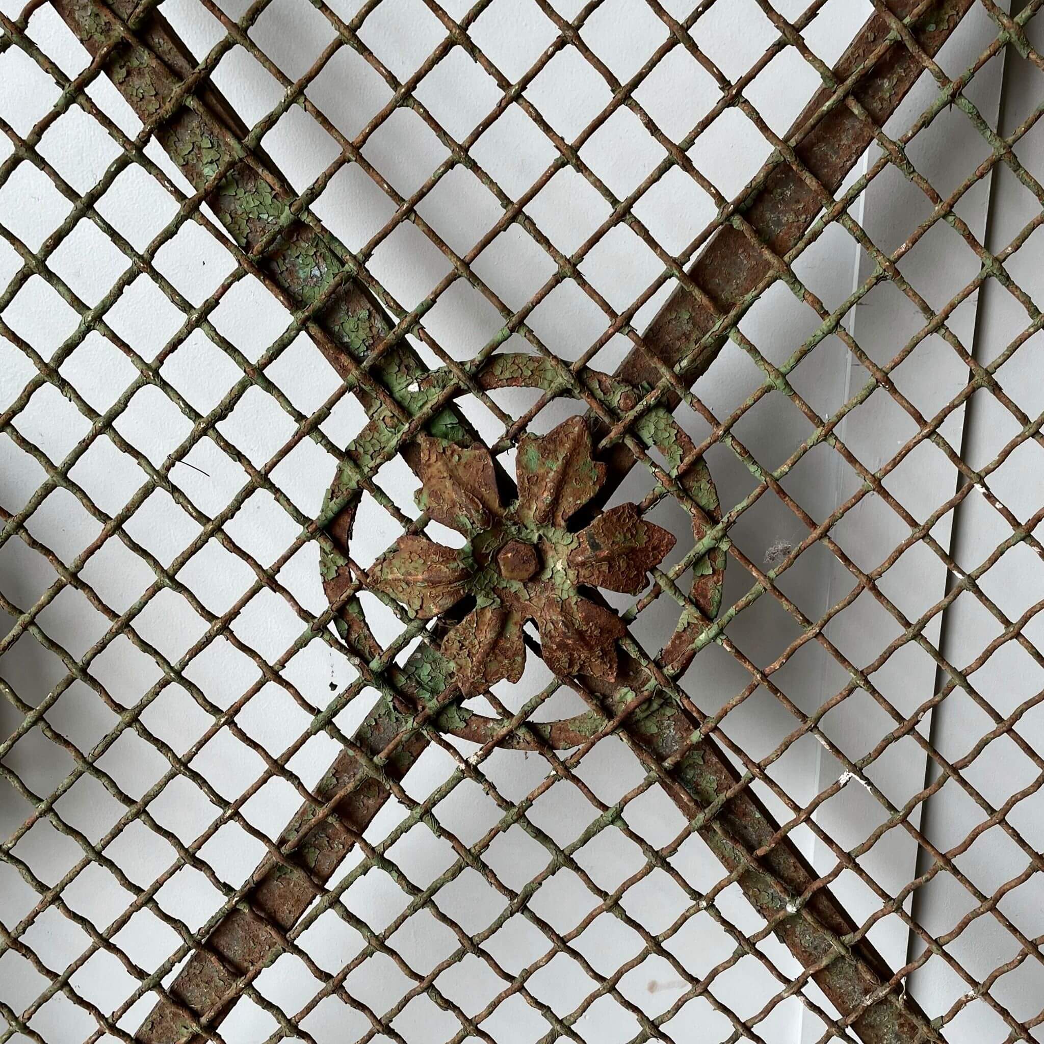 Vintage antique garden gate