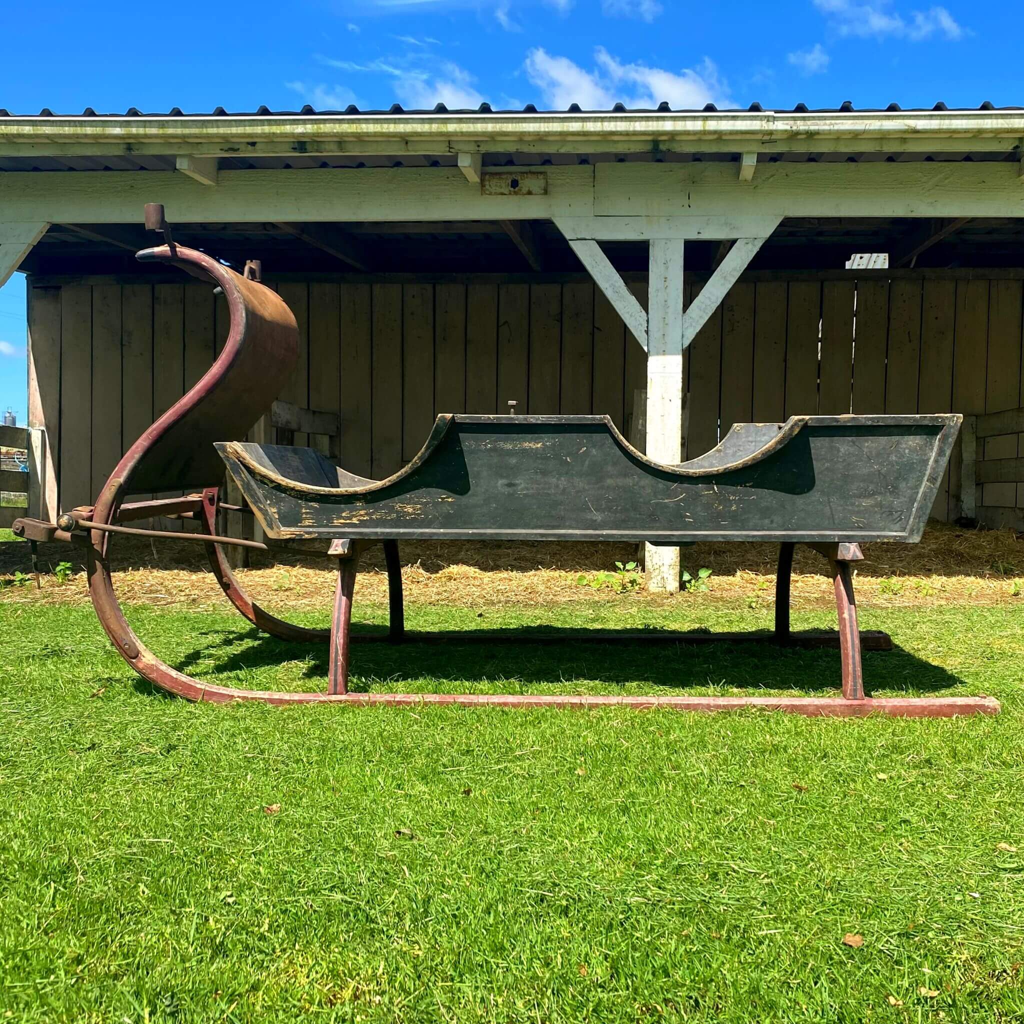 Antique European Snow Sleigh