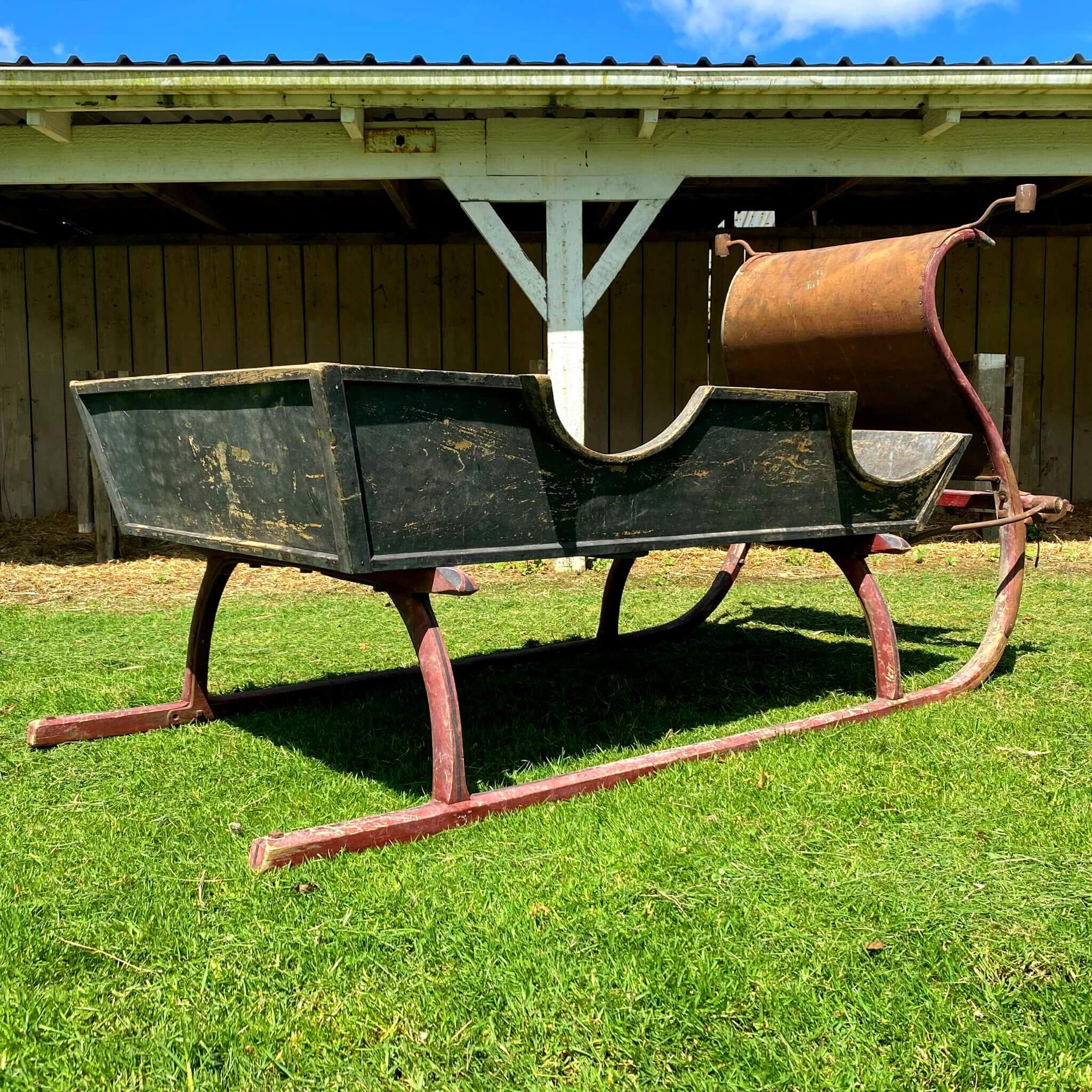 Antique European Snow Sleigh