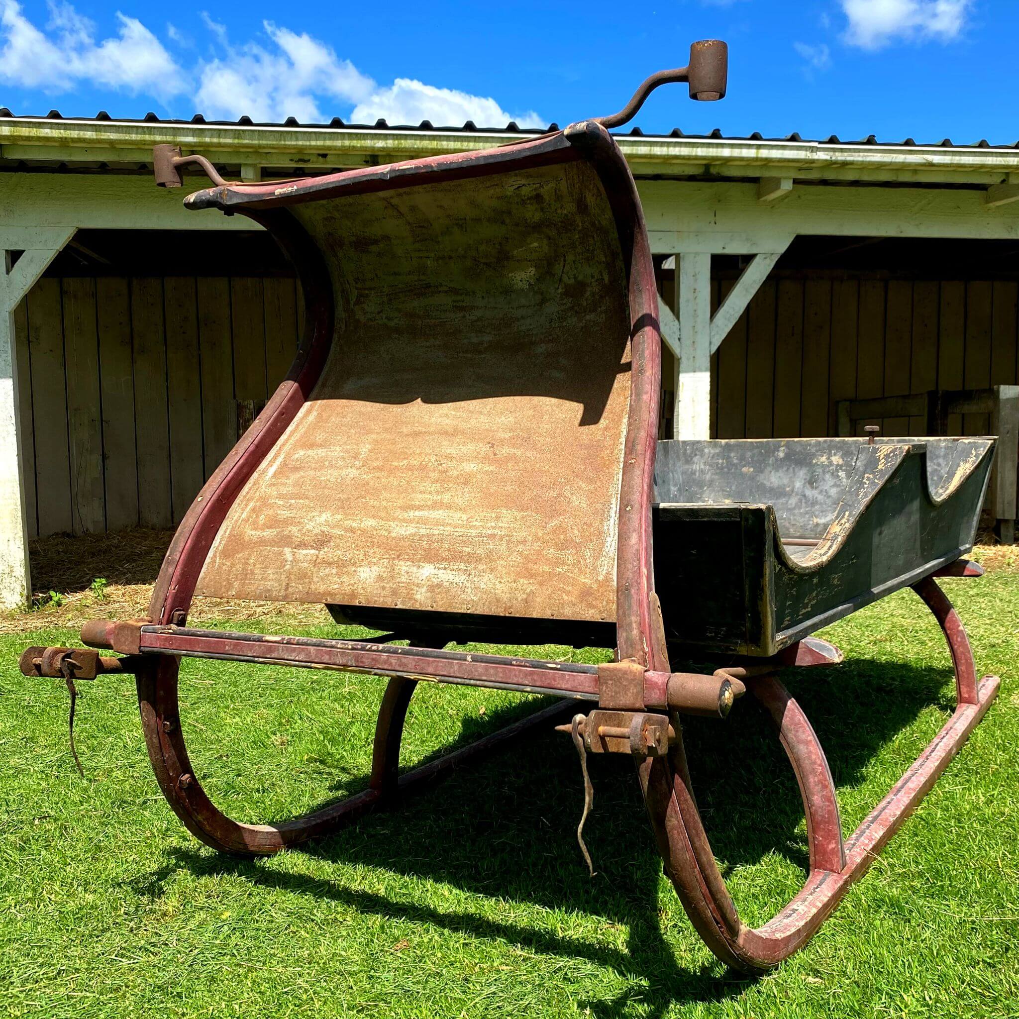 Antique European Snow Sleigh