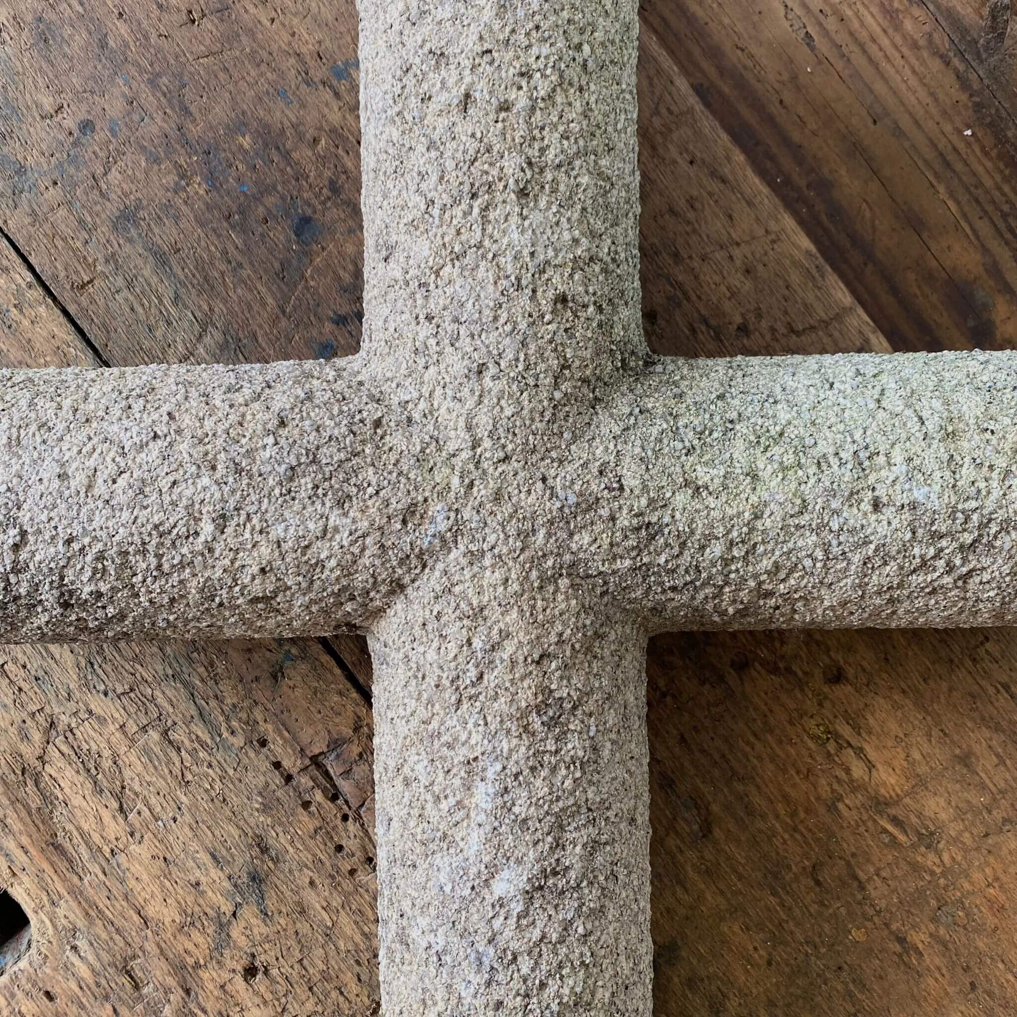 Weathered granite garden antique