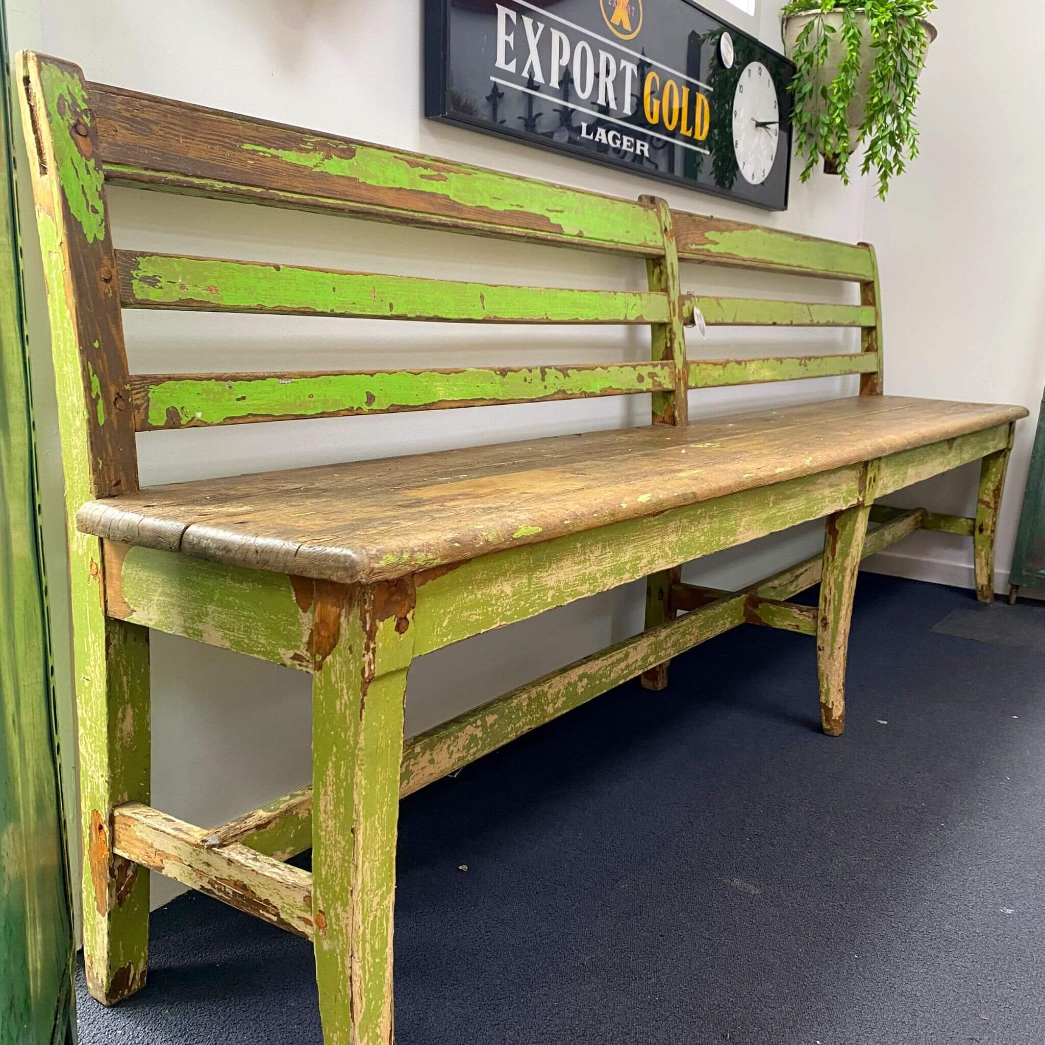Antique Long Veranda Bench