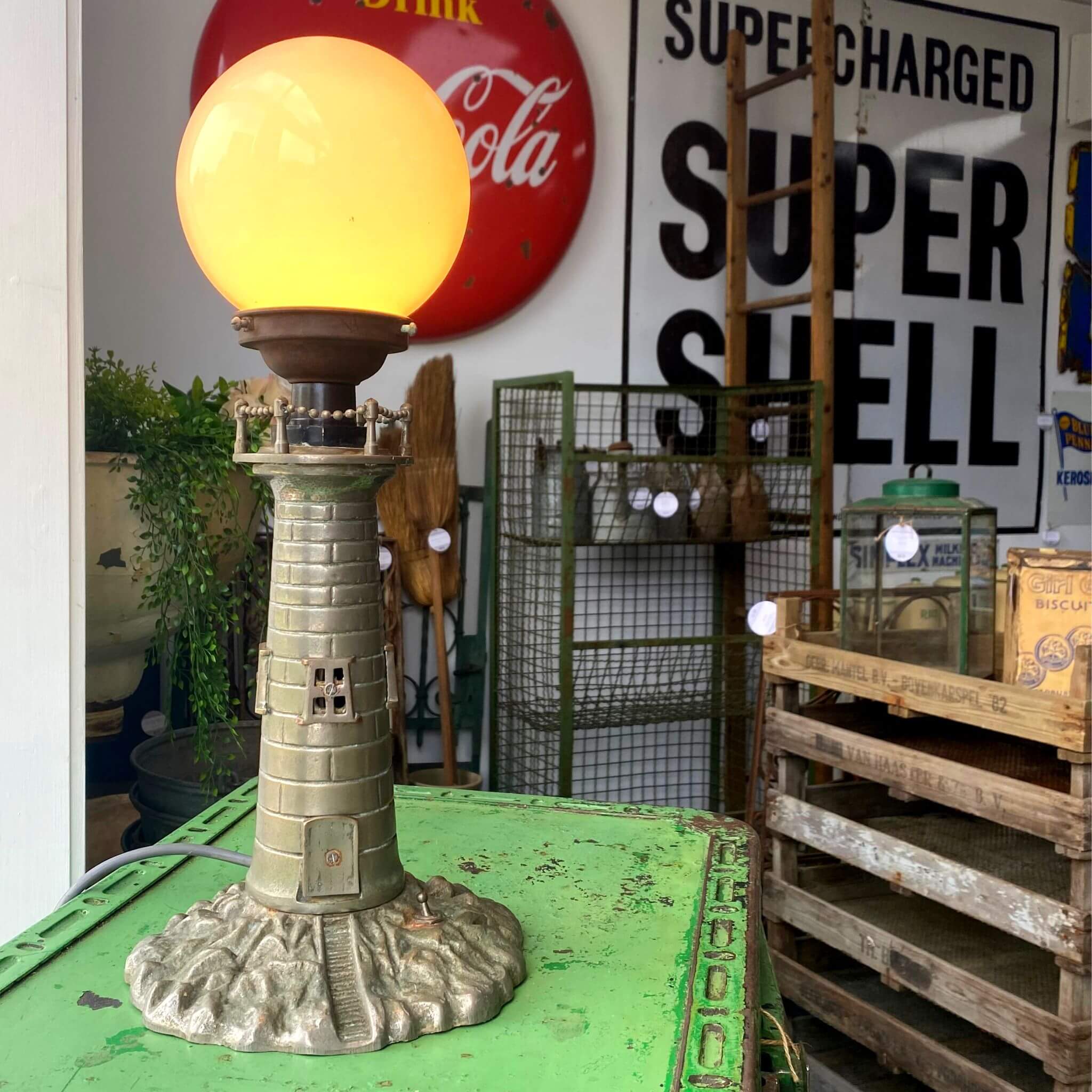 Art Deco Lighthouse Table Light | Elsie Wolfe Decorative Antiques ...