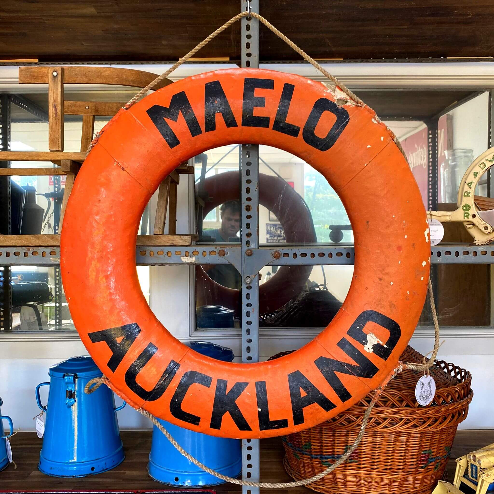 c1950s Auckland Life Ring