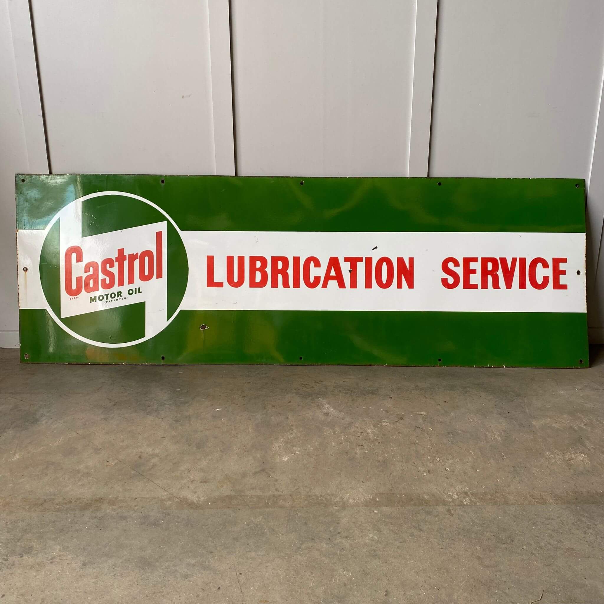 Enamel Sign Castrol