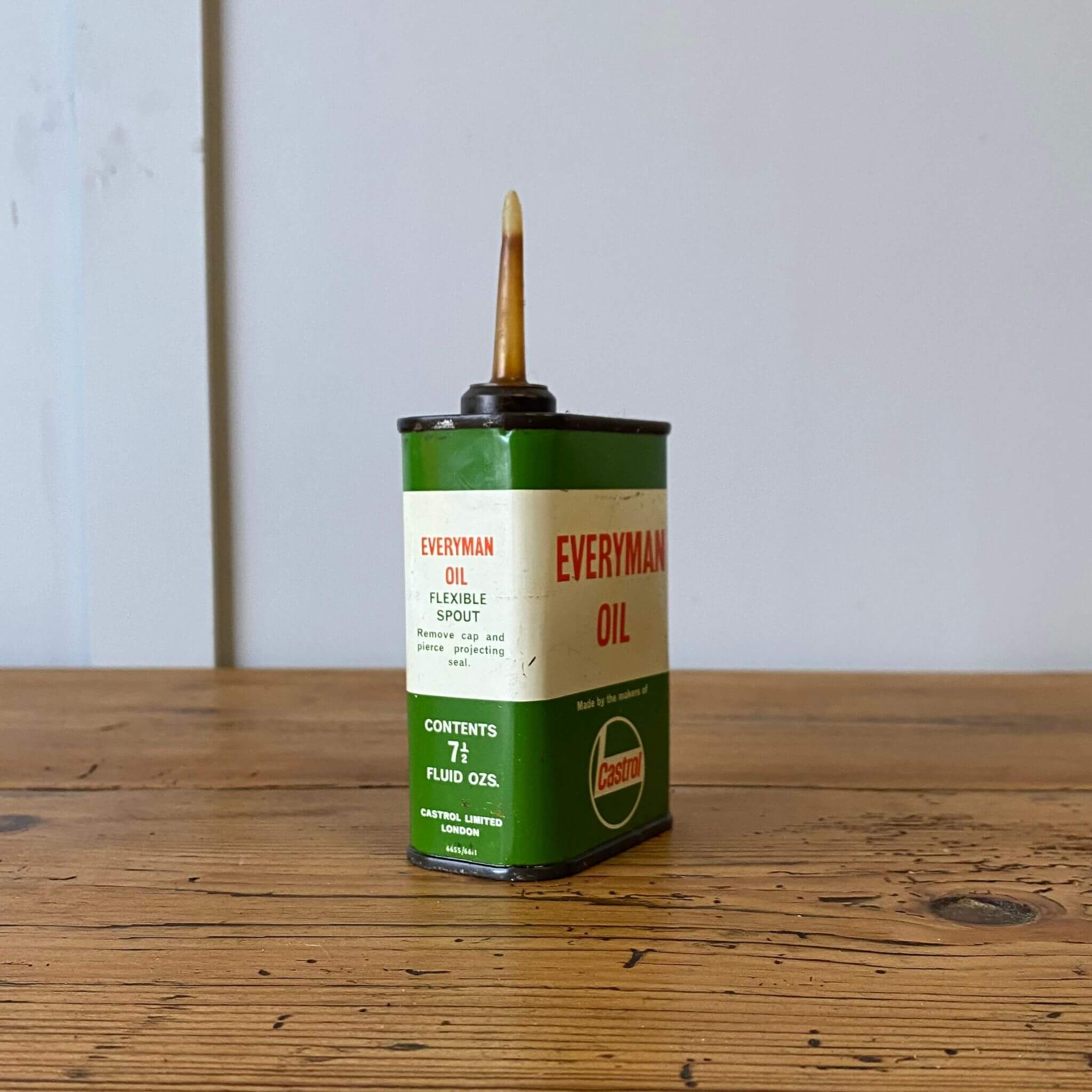Castrol Oil Tin