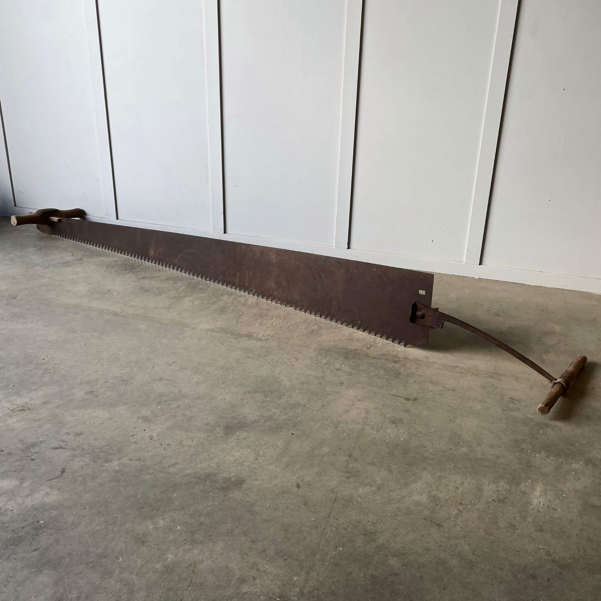 Antique and collectible colonial pit saw