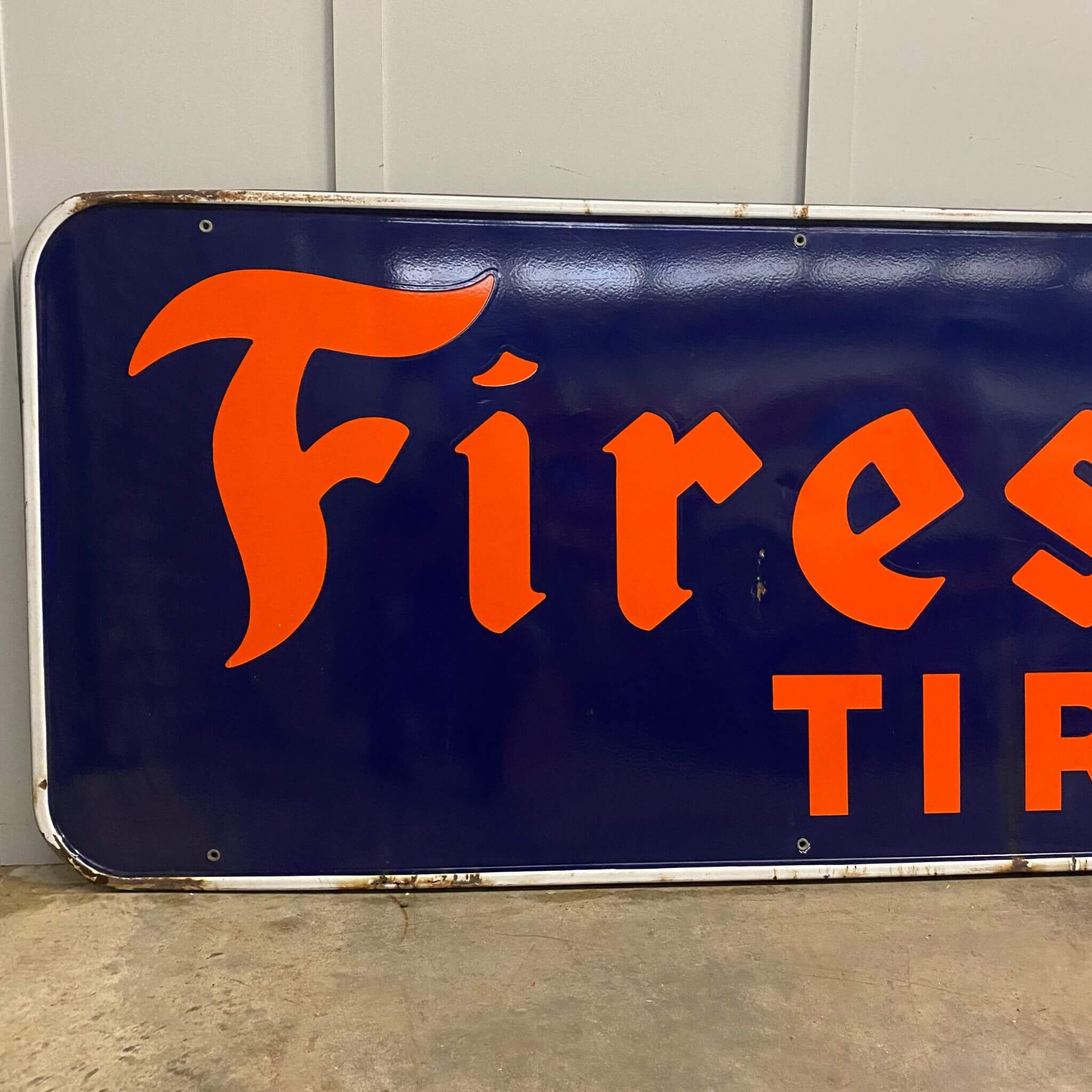Collectable enamel sign